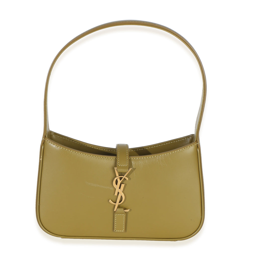 Olive Smooth Calfskin Mini Le 5 A 7 Hobo