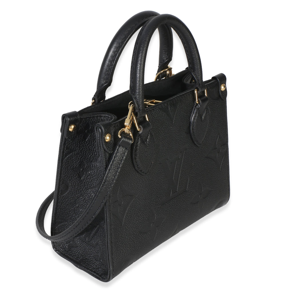 Black Monogram Empreinte Onthego BB