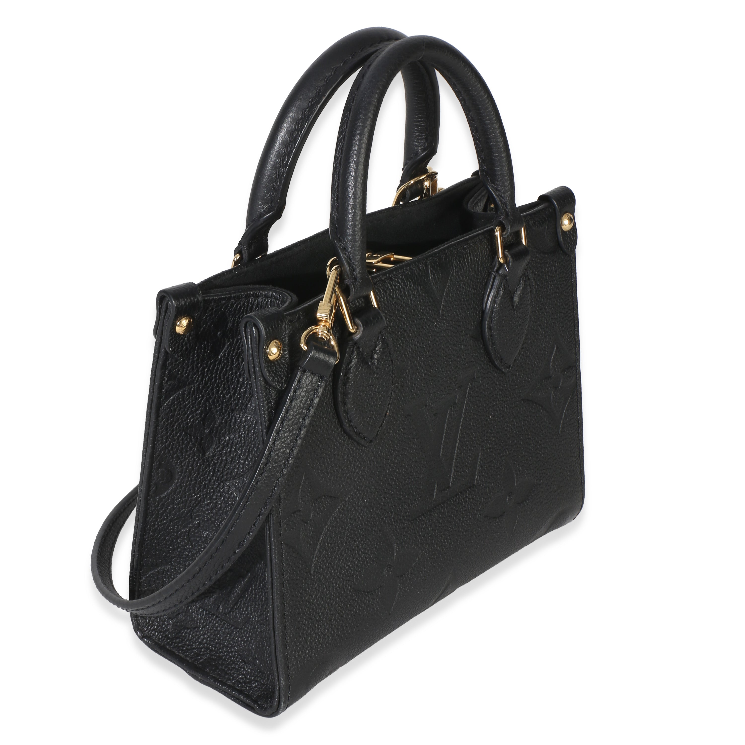 Black Monogram Empreinte Onthego BB