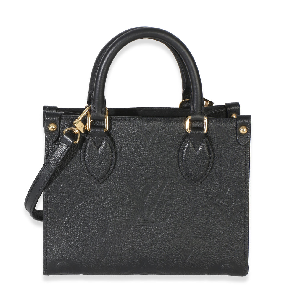 Black Monogram Empreinte Onthego BB