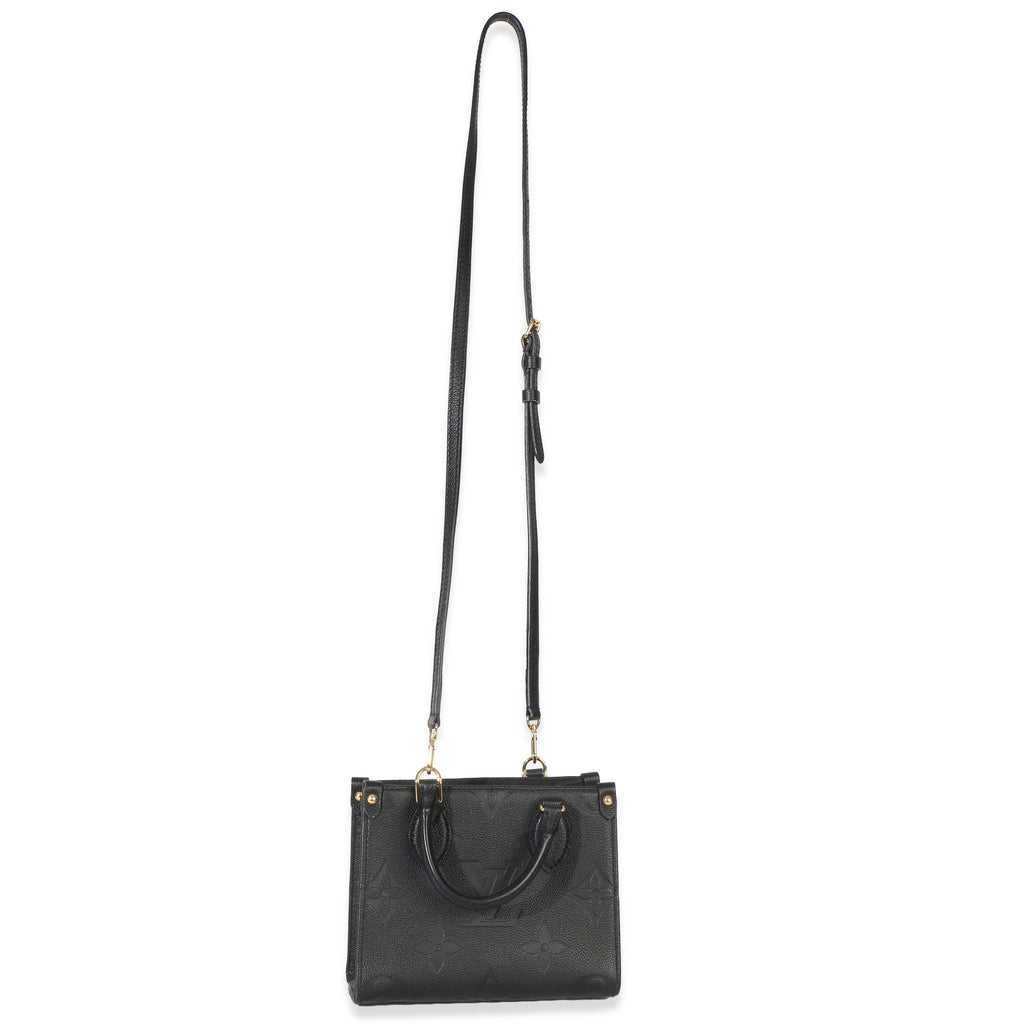 Black Monogram Empreinte Onthego BB