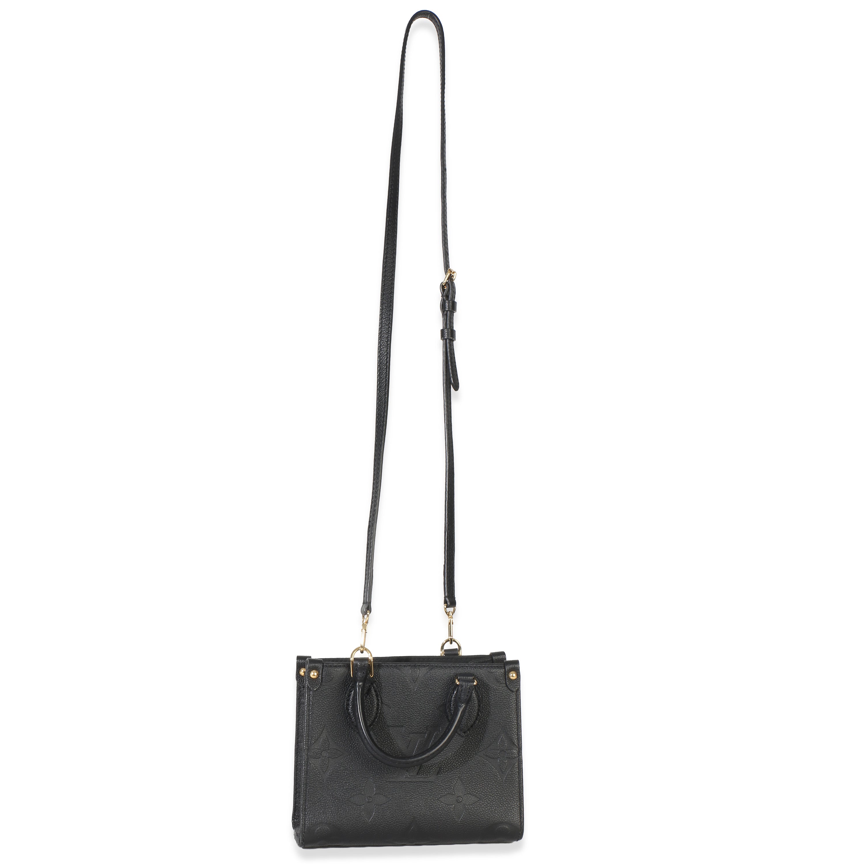 Black Monogram Empreinte Onthego BB