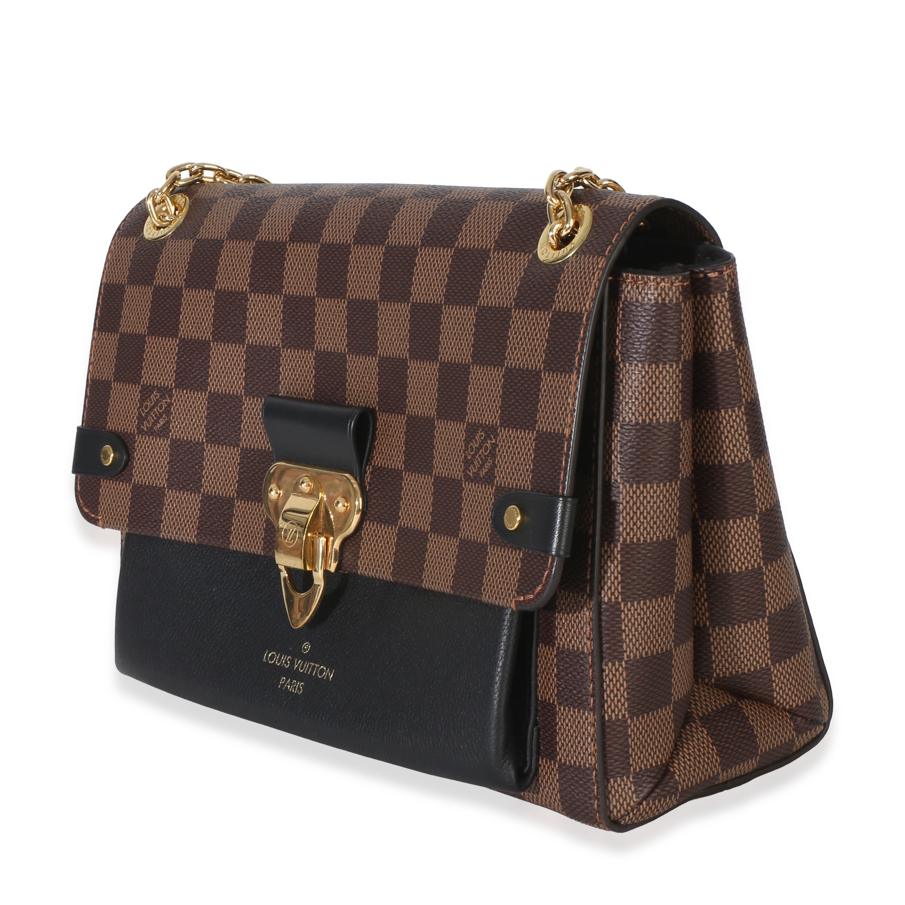 Black Damier Ebene Canvas Vavin PM
