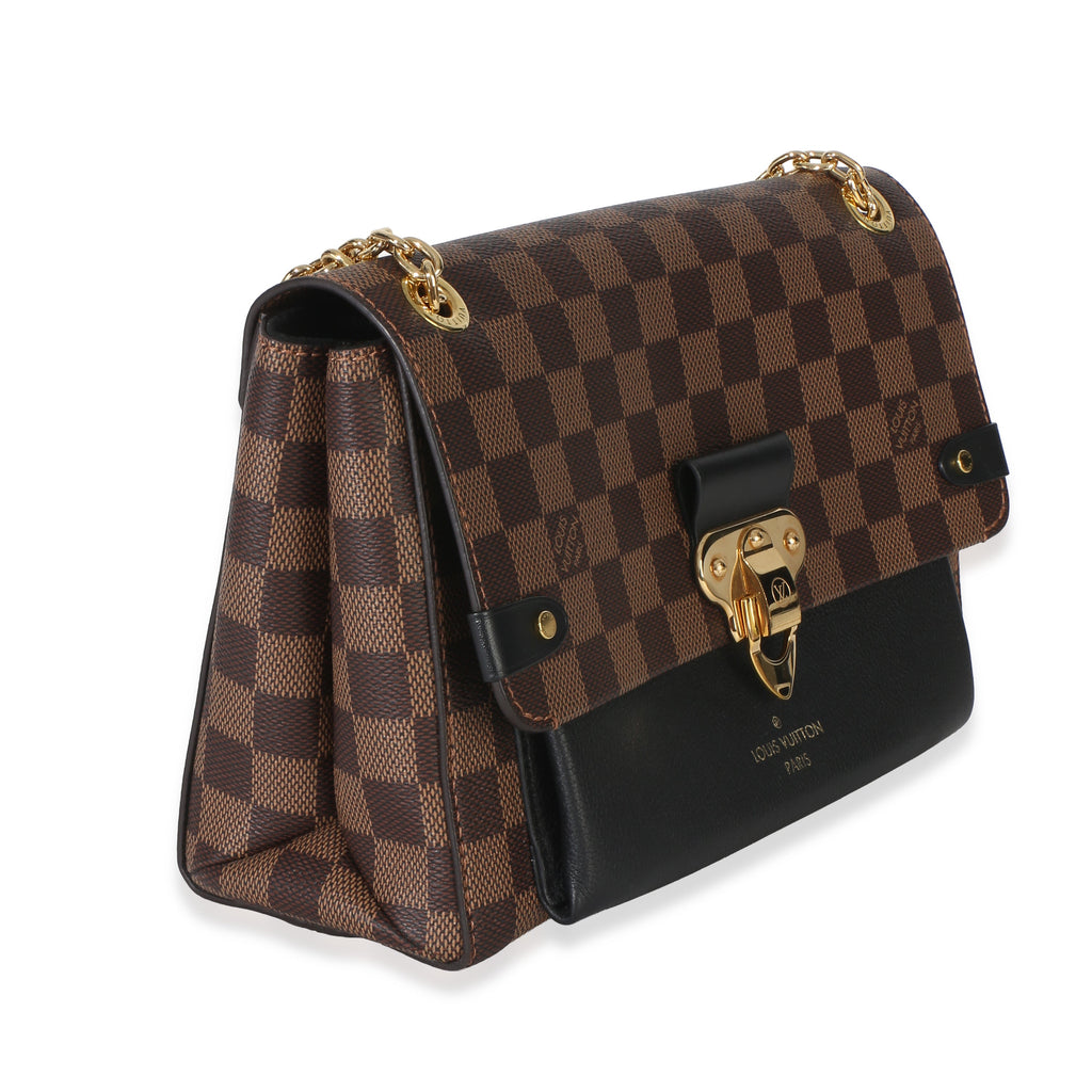 Black Damier Ebene Canvas Vavin PM