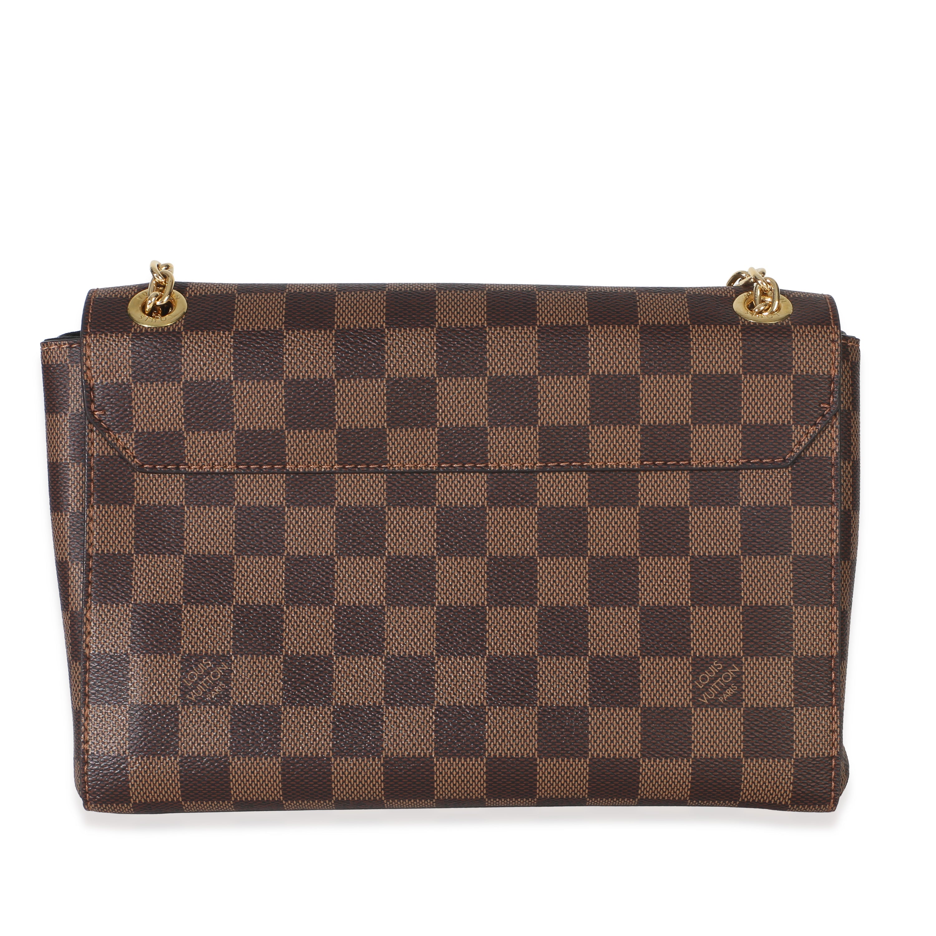 Black Damier Ebene Canvas Vavin PM