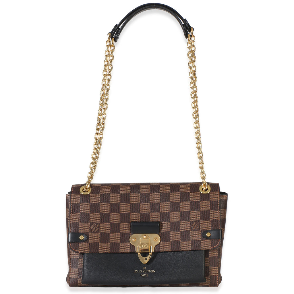 Black Damier Ebene Canvas Vavin PM