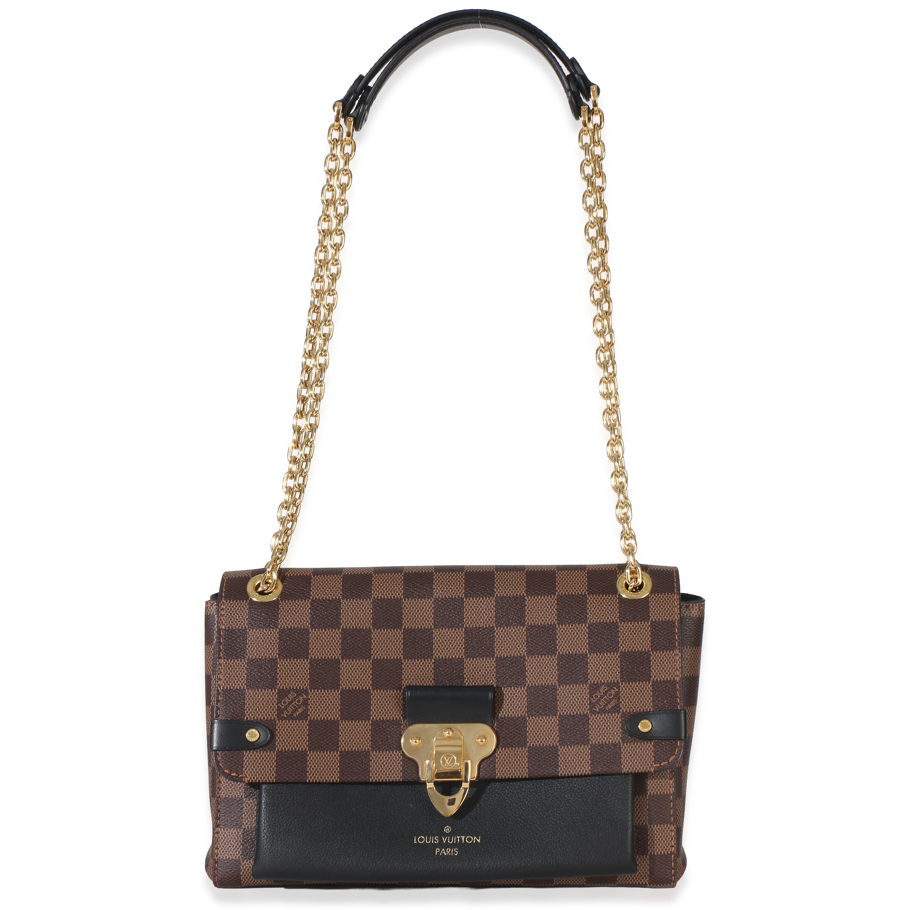 Black Damier Ebene Canvas Vavin PM