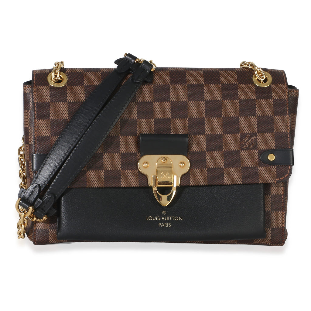 Black Damier Ebene Canvas Vavin PM