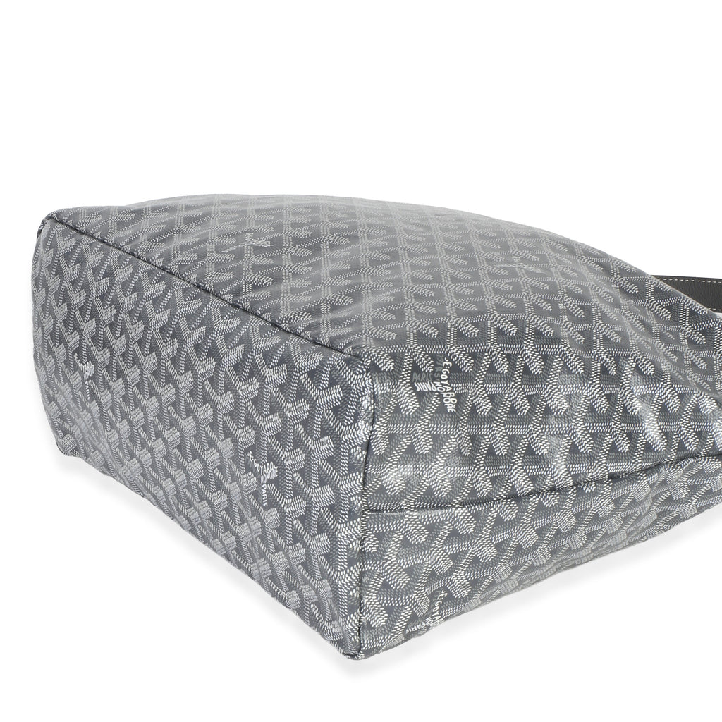 Grey Goyardine Canvas Boheme Hobo