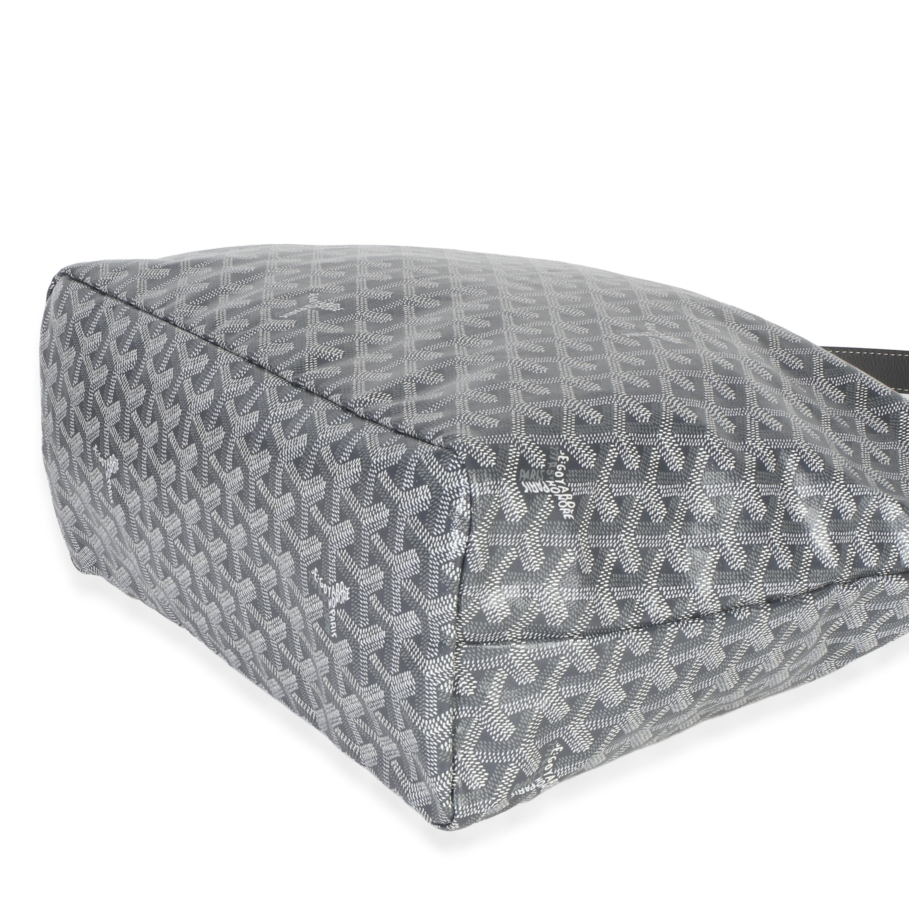 Grey Goyardine Canvas Boheme Hobo