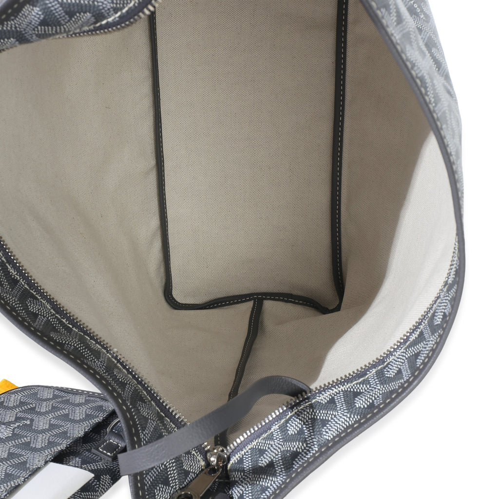 Grey Goyardine Canvas Boheme Hobo