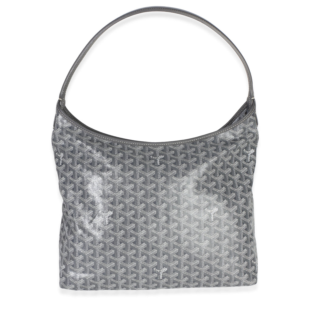 Grey Goyardine Canvas Boheme Hobo