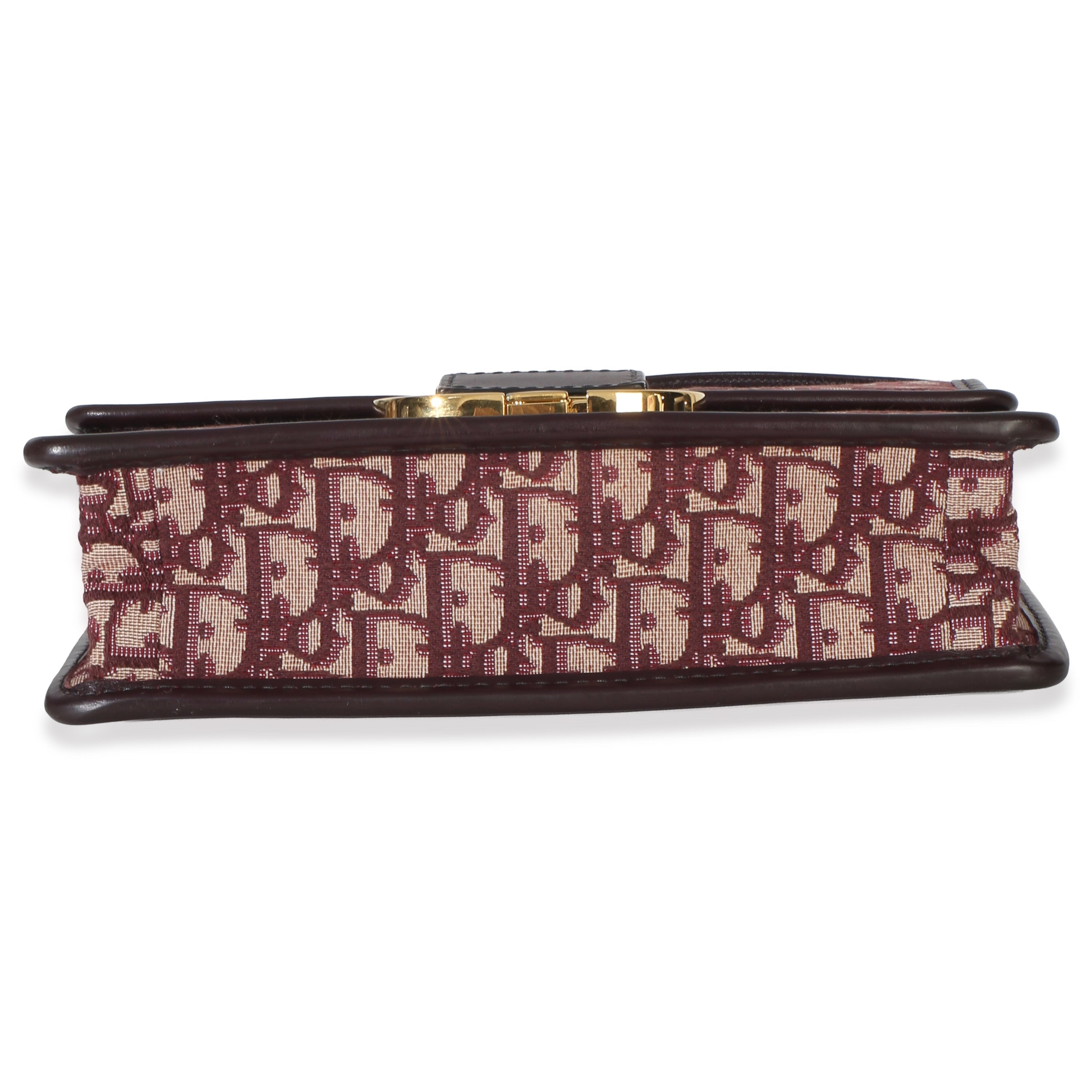 Burgundy Oblique 30 Montaigne Flap