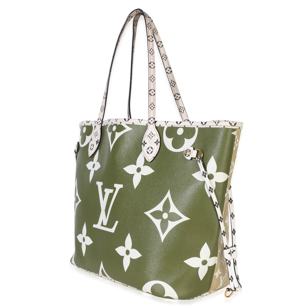 Kaki Monogram Giant Neverfull MM