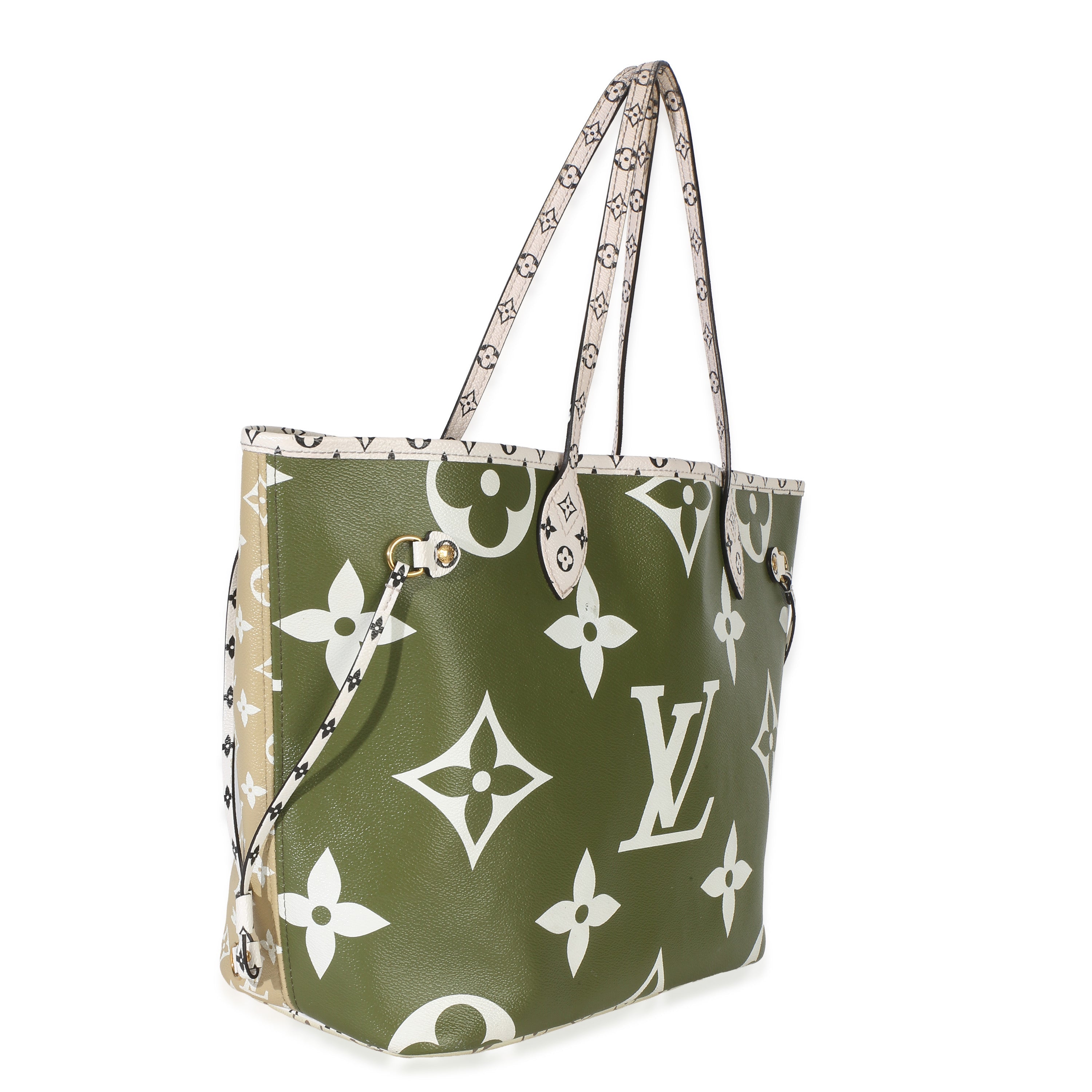 Kaki Monogram Giant Neverfull MM