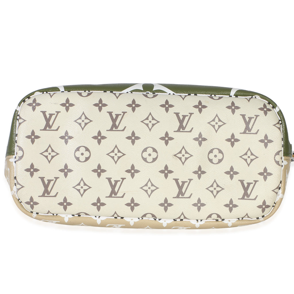 Kaki Monogram Giant Neverfull MM