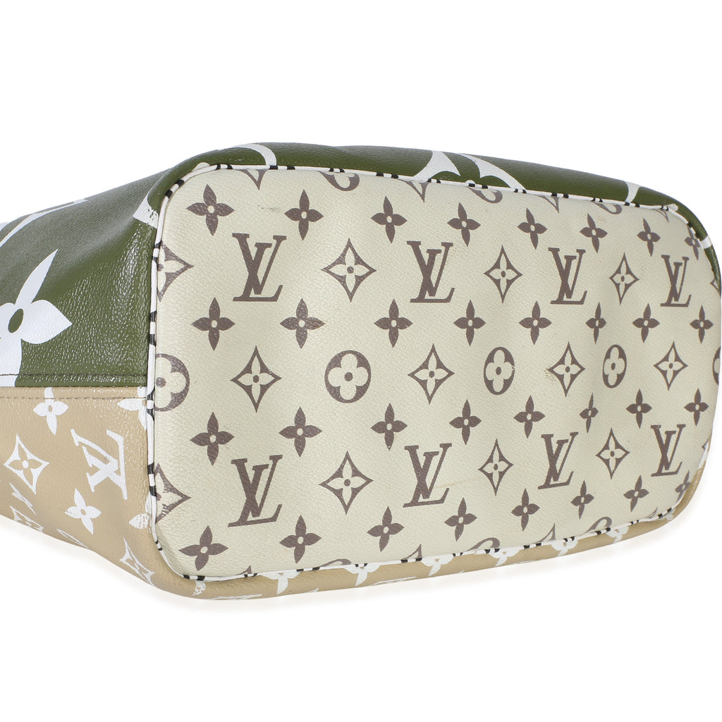 Kaki Monogram Giant Neverfull MM