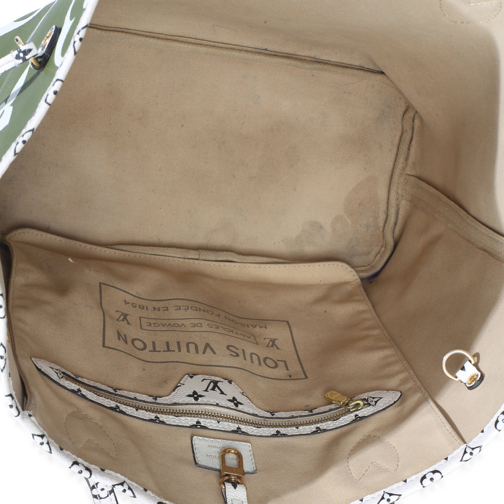 Kaki Monogram Giant Neverfull MM