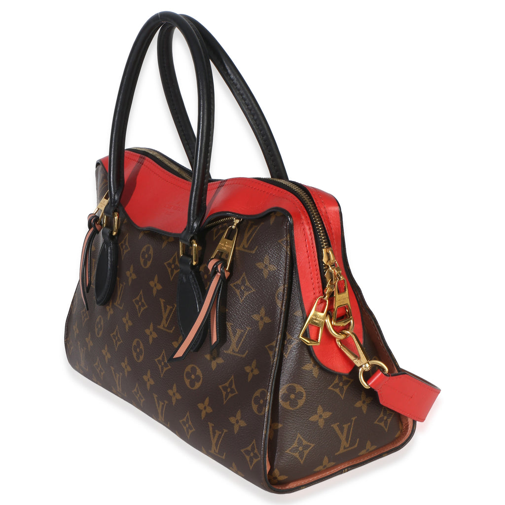 Pink Red Monogram Canvas Tuileries NM