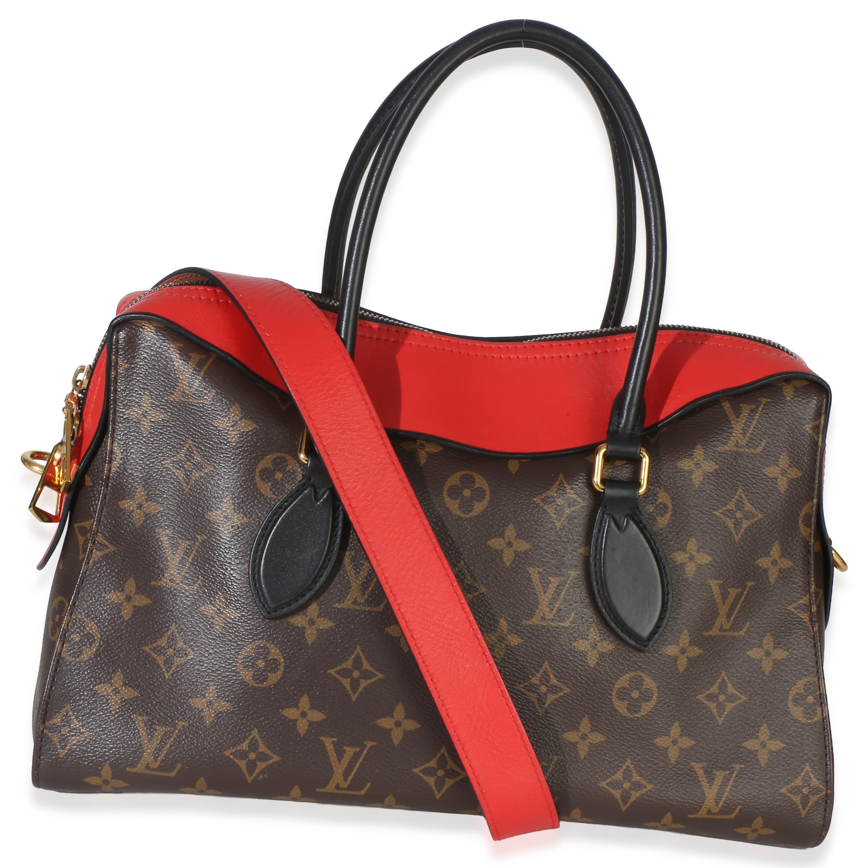 Pink Red Monogram Canvas Tuileries NM
