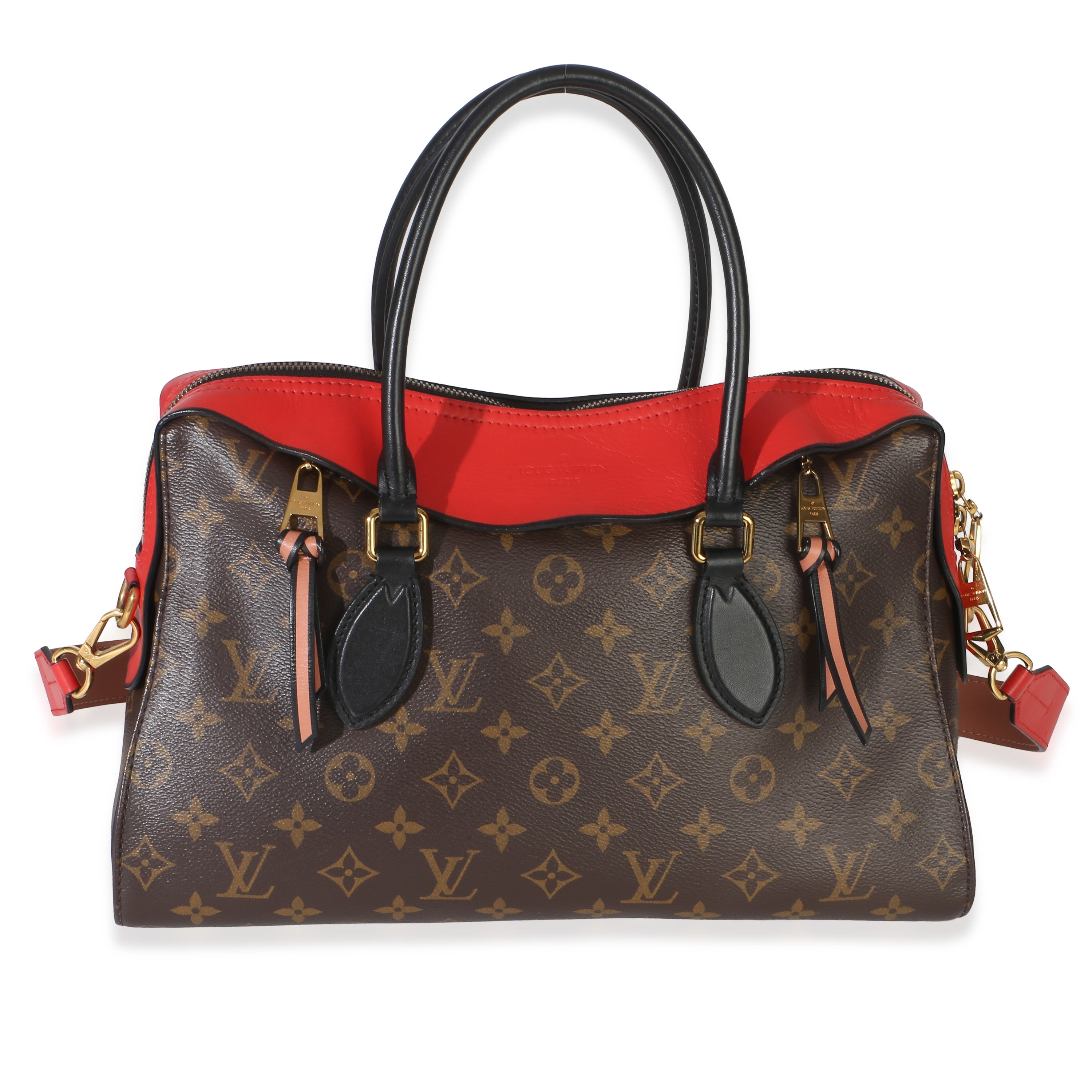 Pink Red Monogram Canvas Tuileries NM