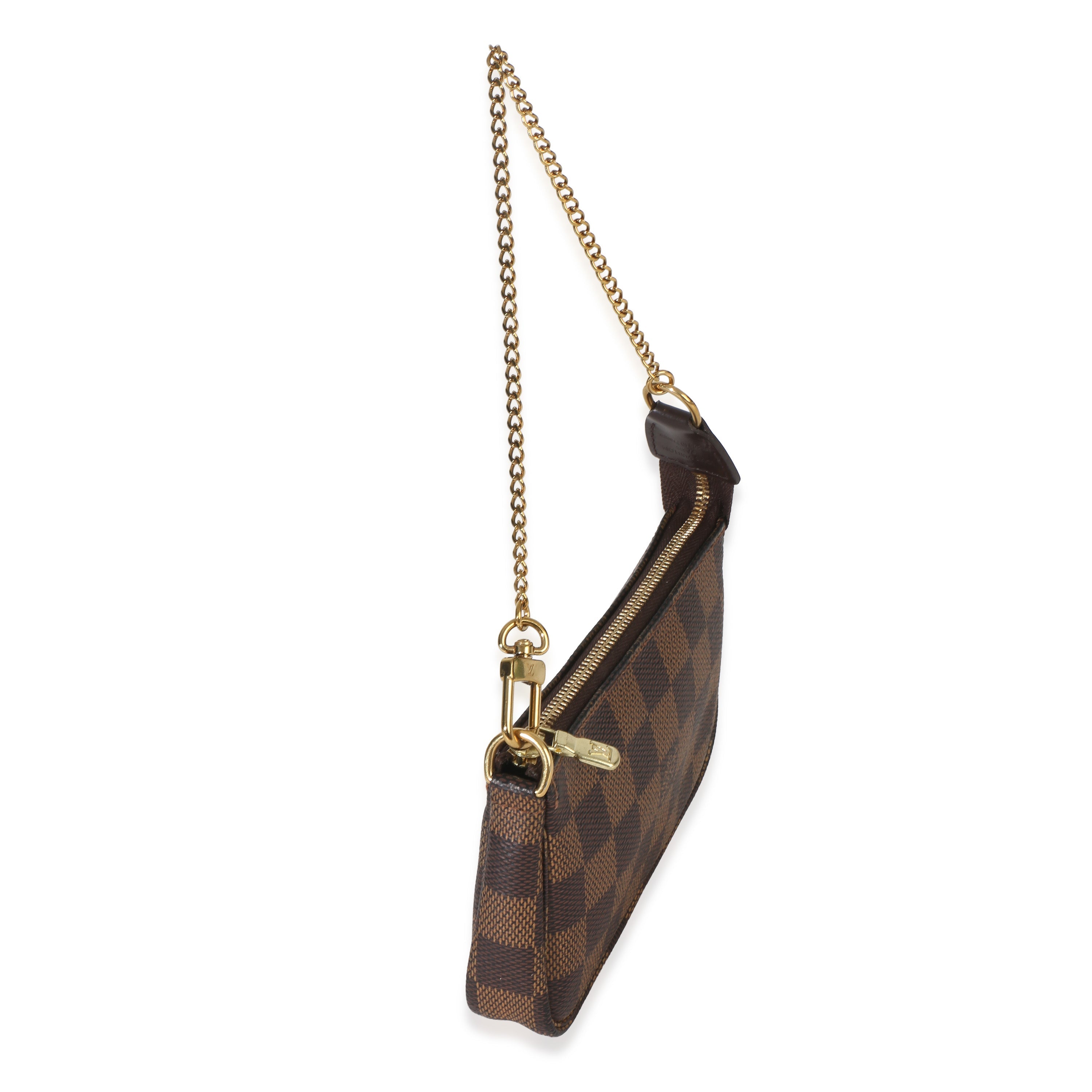 Damier Ebene Canvas Mini Pochette Accessories