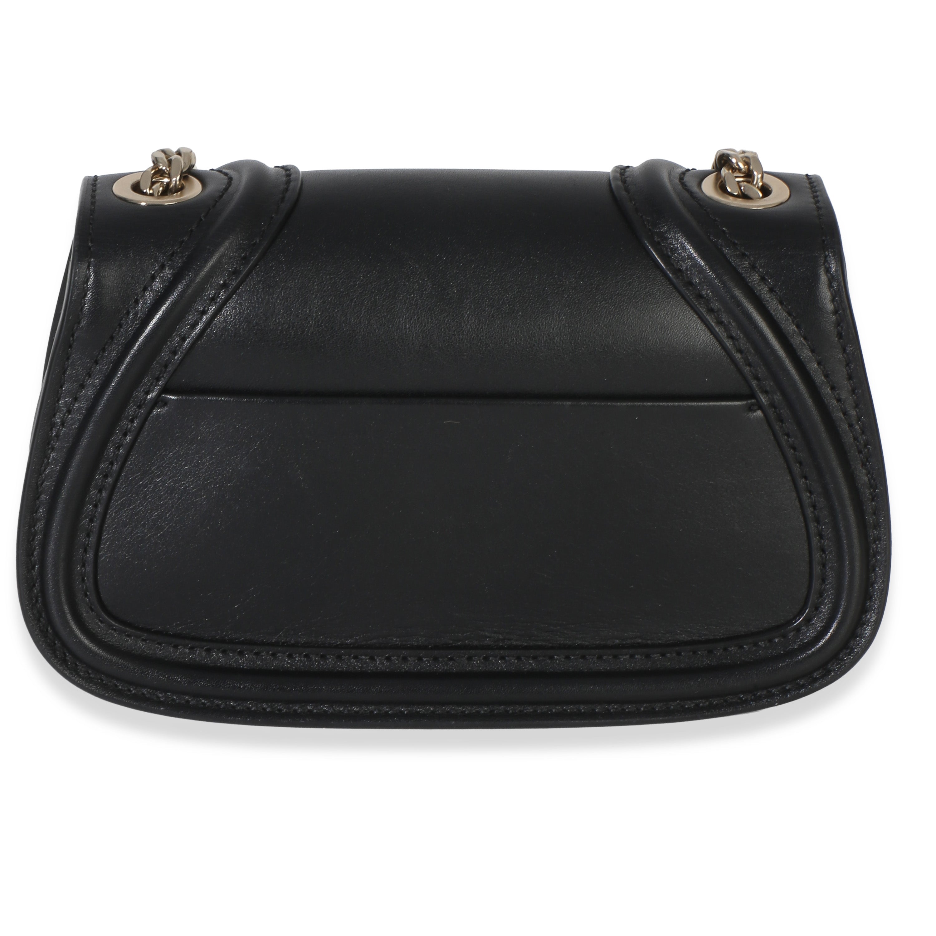 Black Calfskin Blondie Small Chain Shoulder Bag