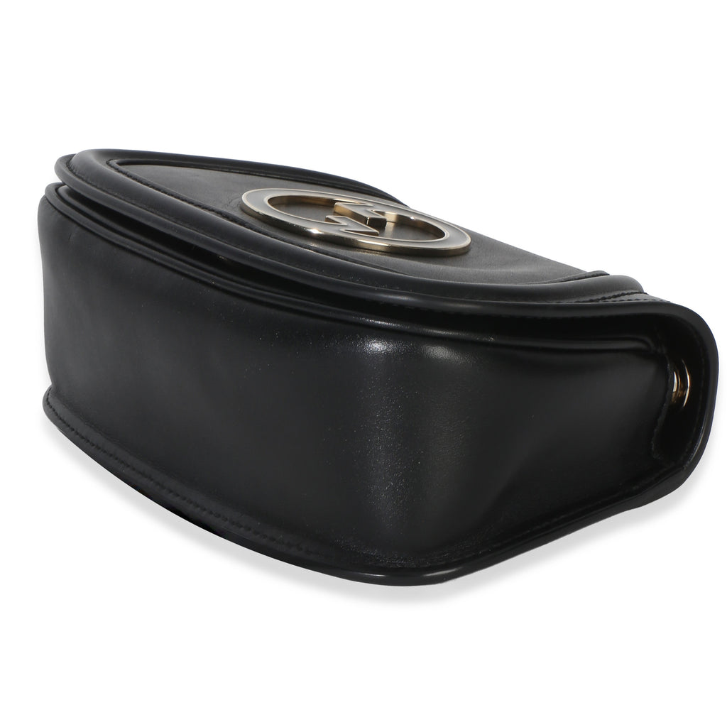 Black Calfskin Blondie Small Chain Shoulder Bag