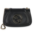 Black Calfskin Blondie Small Chain Shoulder Bag