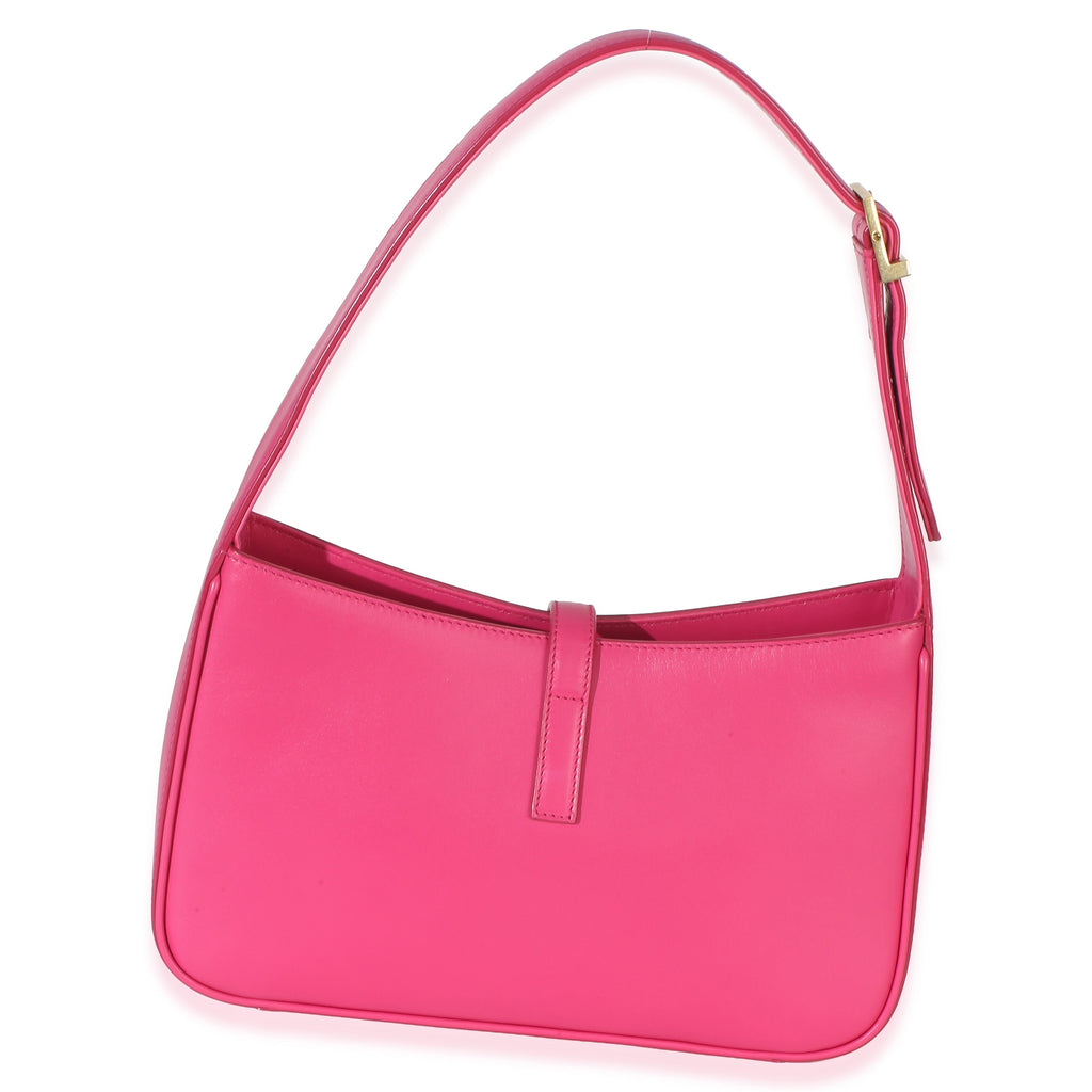 Pink Smooth Calfskin Le 5 7 Small Hobo