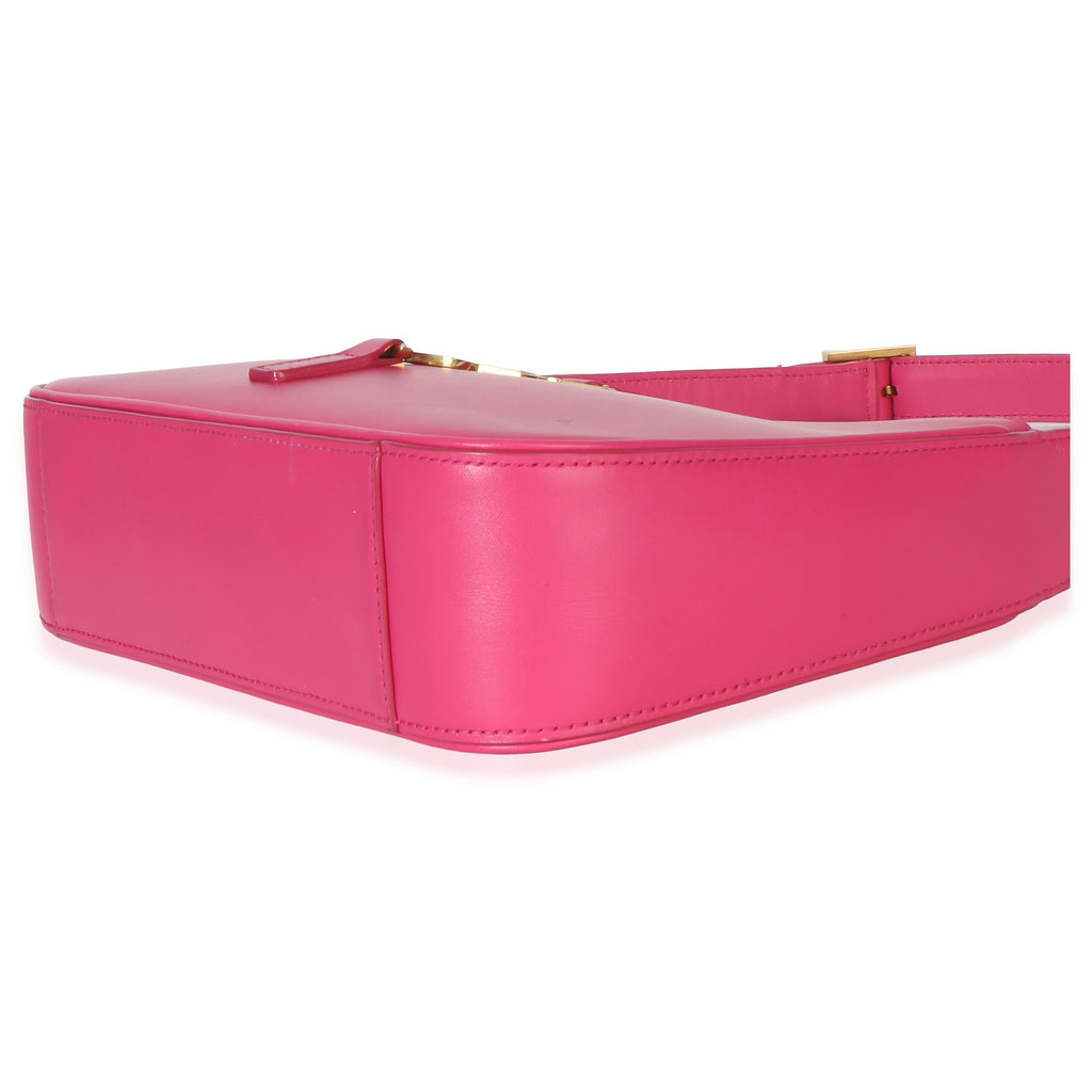 Pink Smooth Calfskin Le 5 7 Small Hobo
