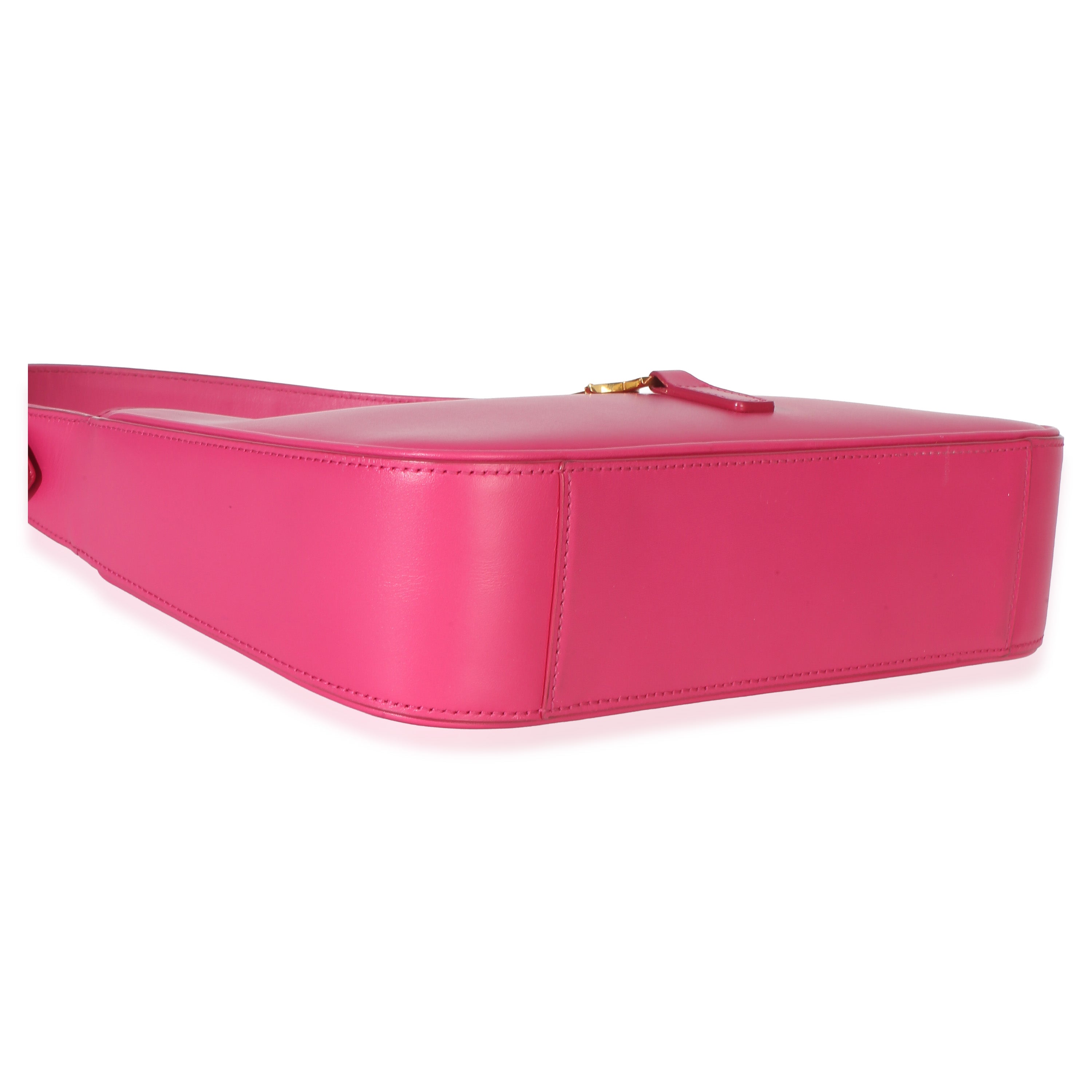 Pink Smooth Calfskin Le 5 7 Small Hobo