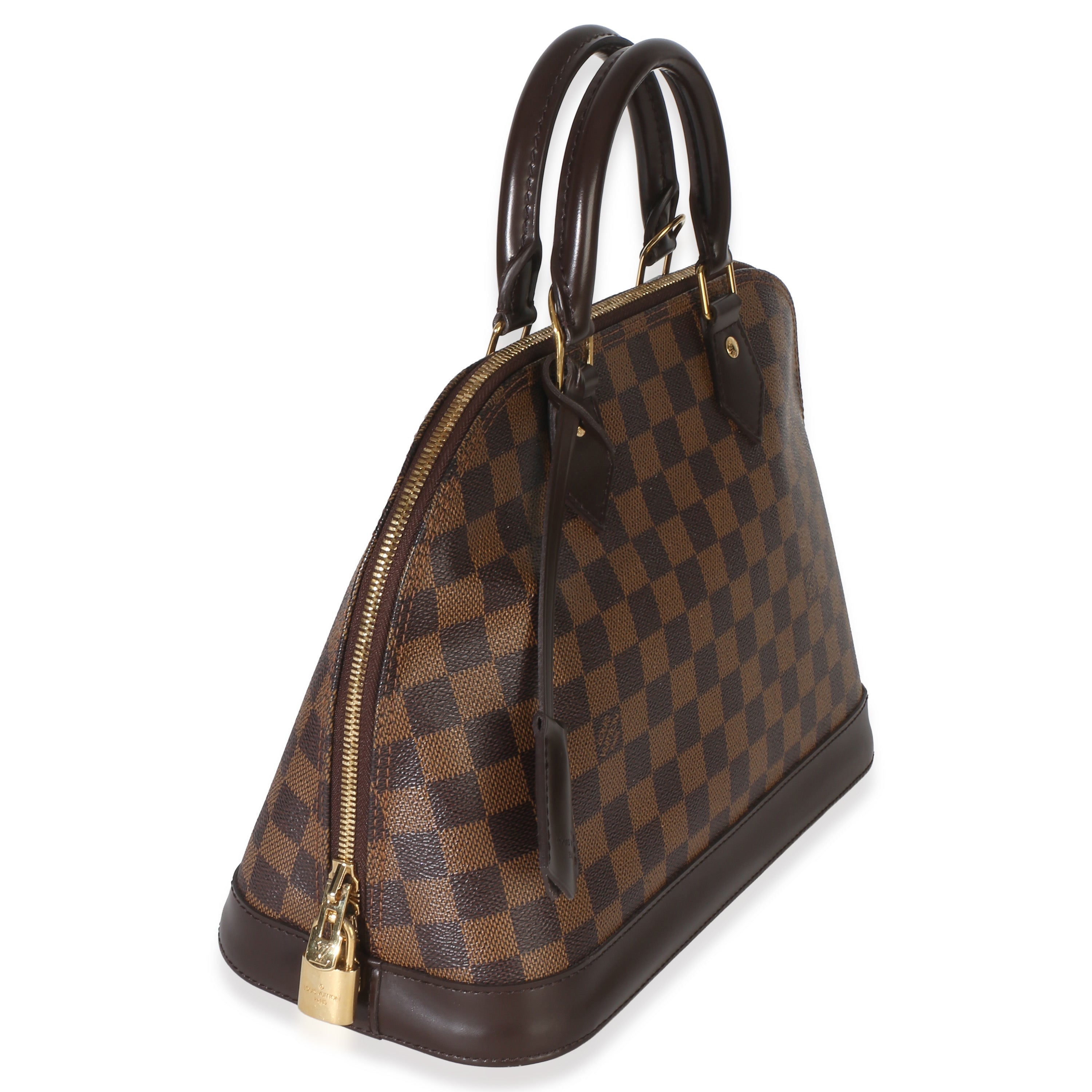 Damier Ebene Canvas Alma PM