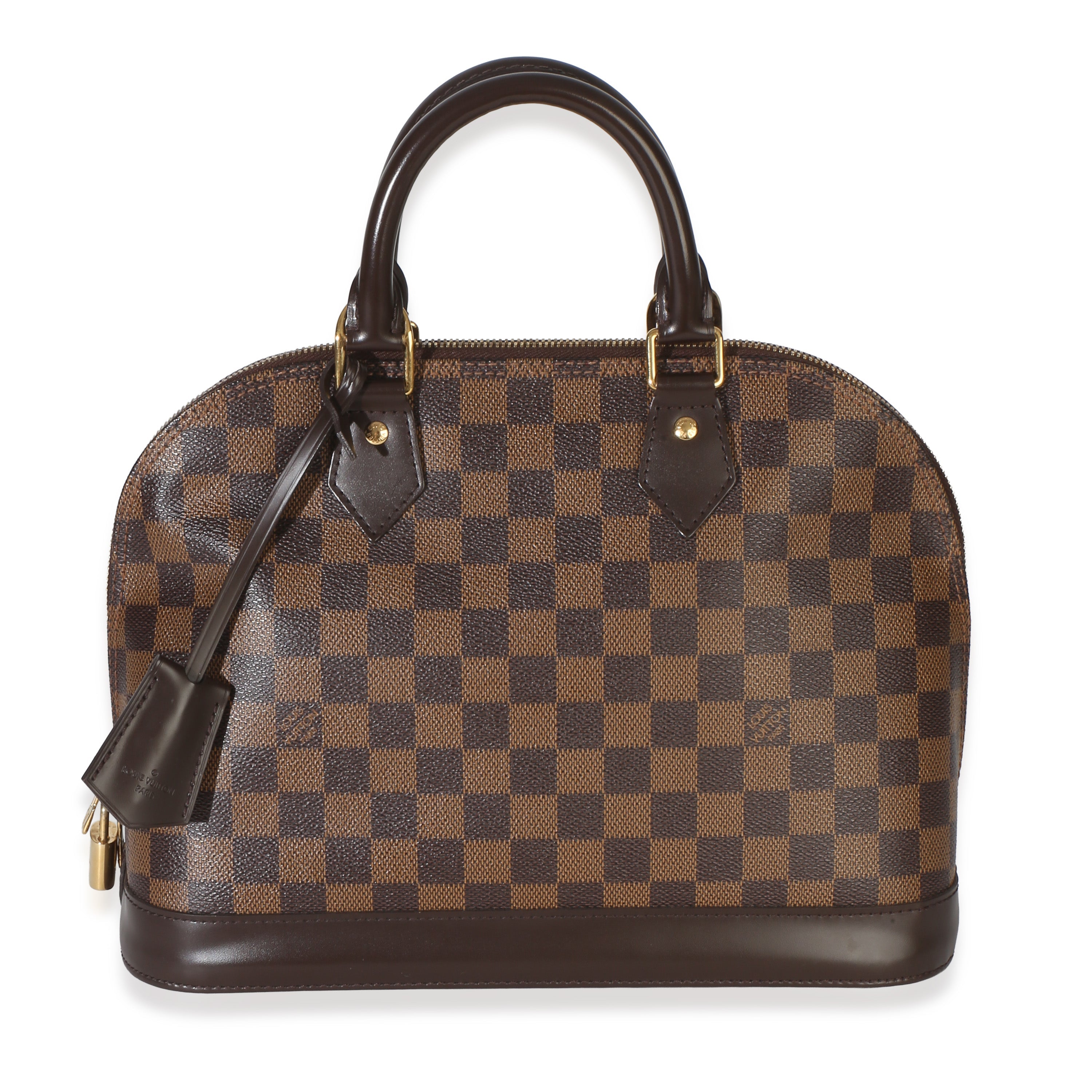 Damier Ebene Canvas Alma PM