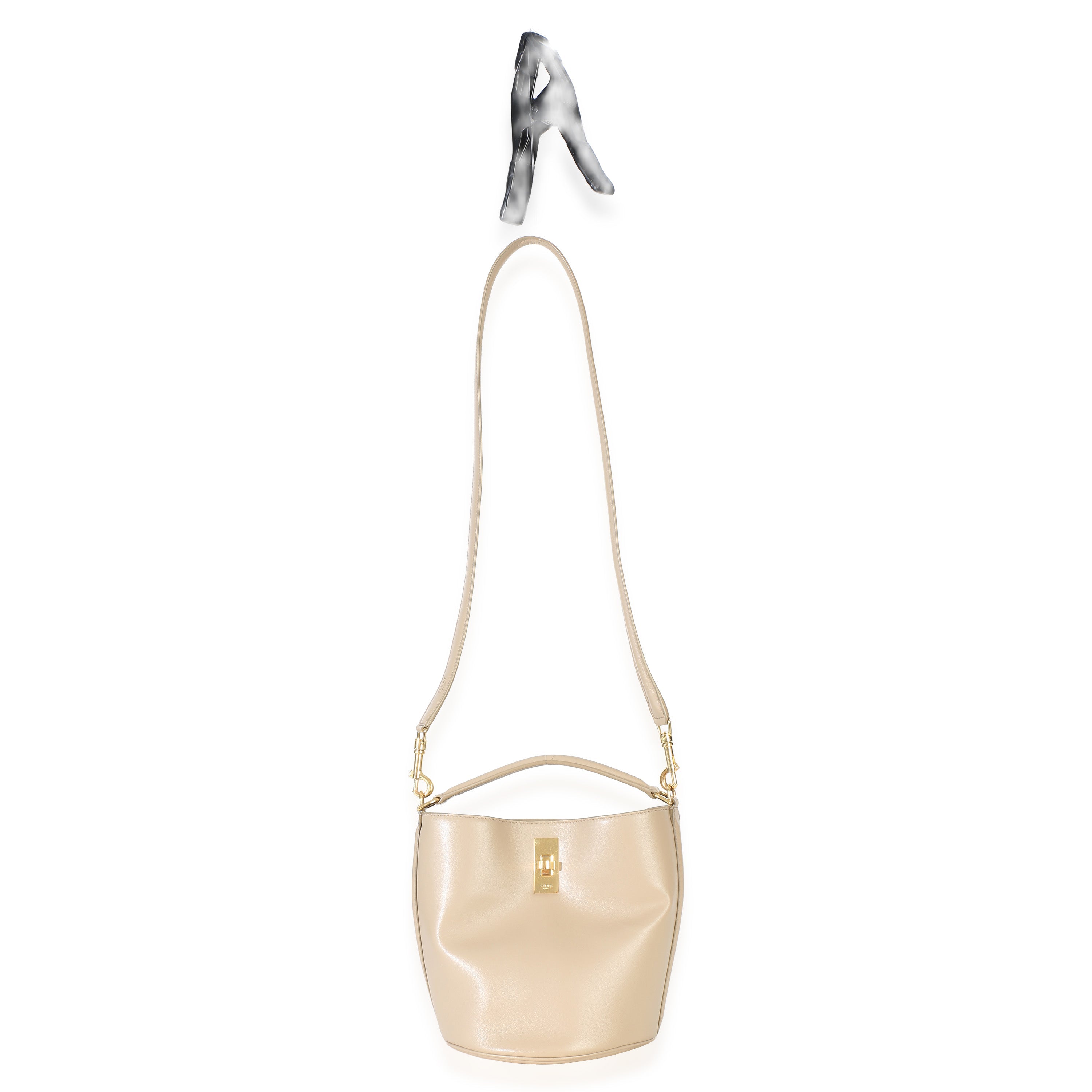 Tan Smooth Calfskin Teen Bucket 16 Bag