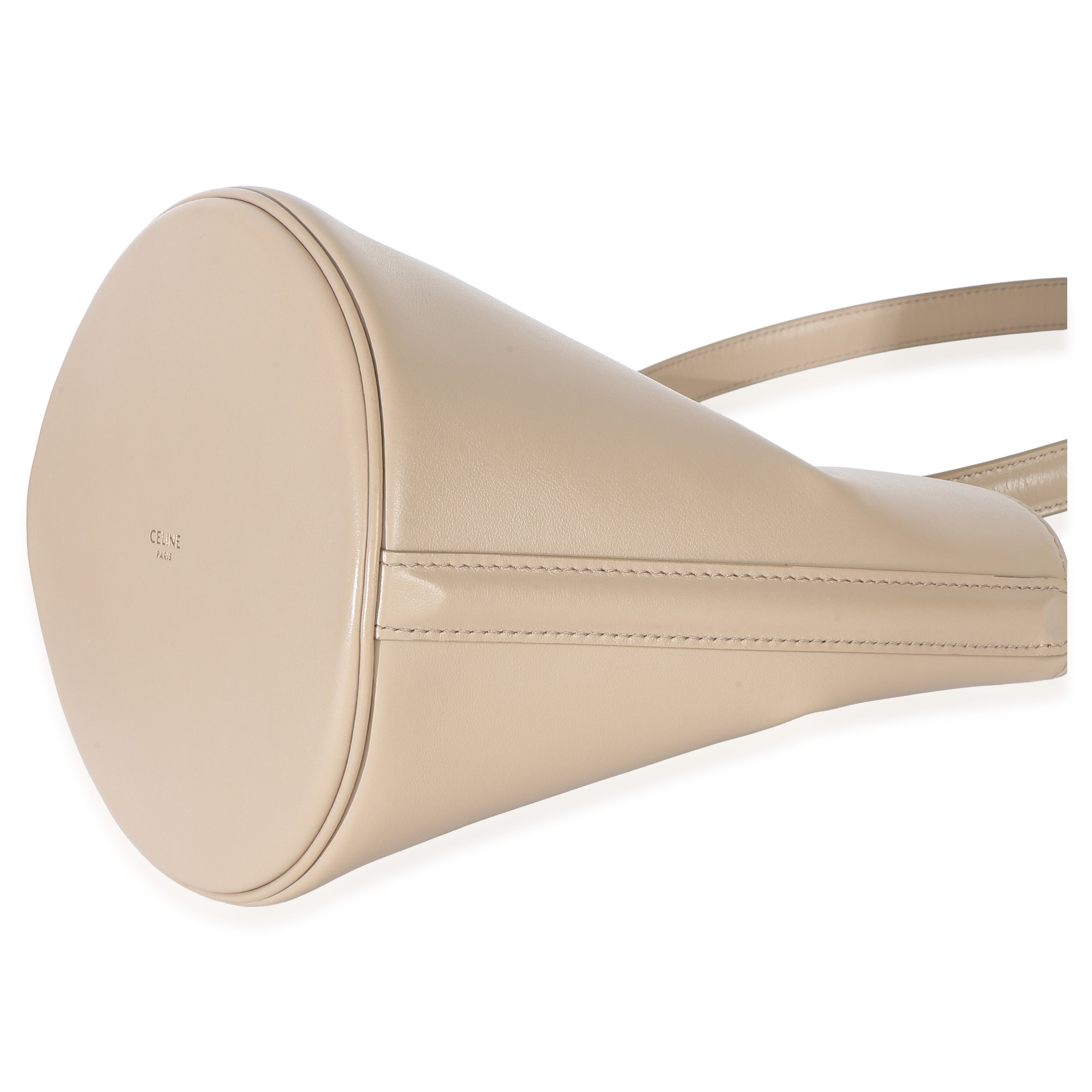 Tan Smooth Calfskin Teen Bucket 16 Bag