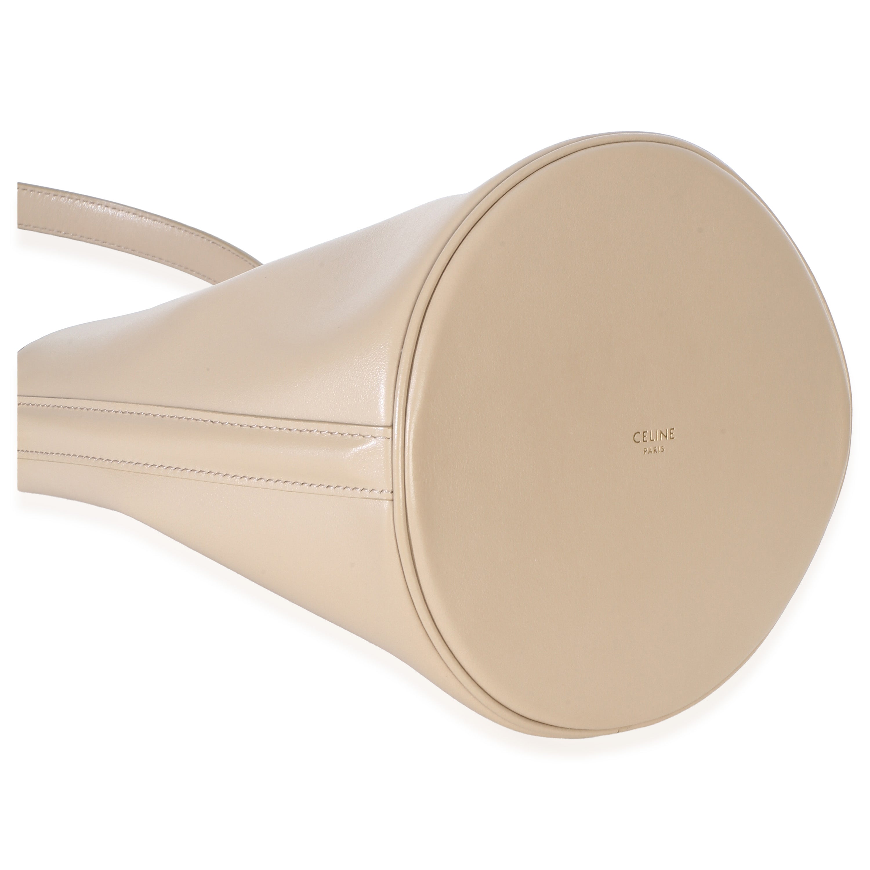 Tan Smooth Calfskin Teen Bucket 16 Bag