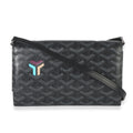 Black Goyardine Canvas Varenne Limited Continental Wallet
