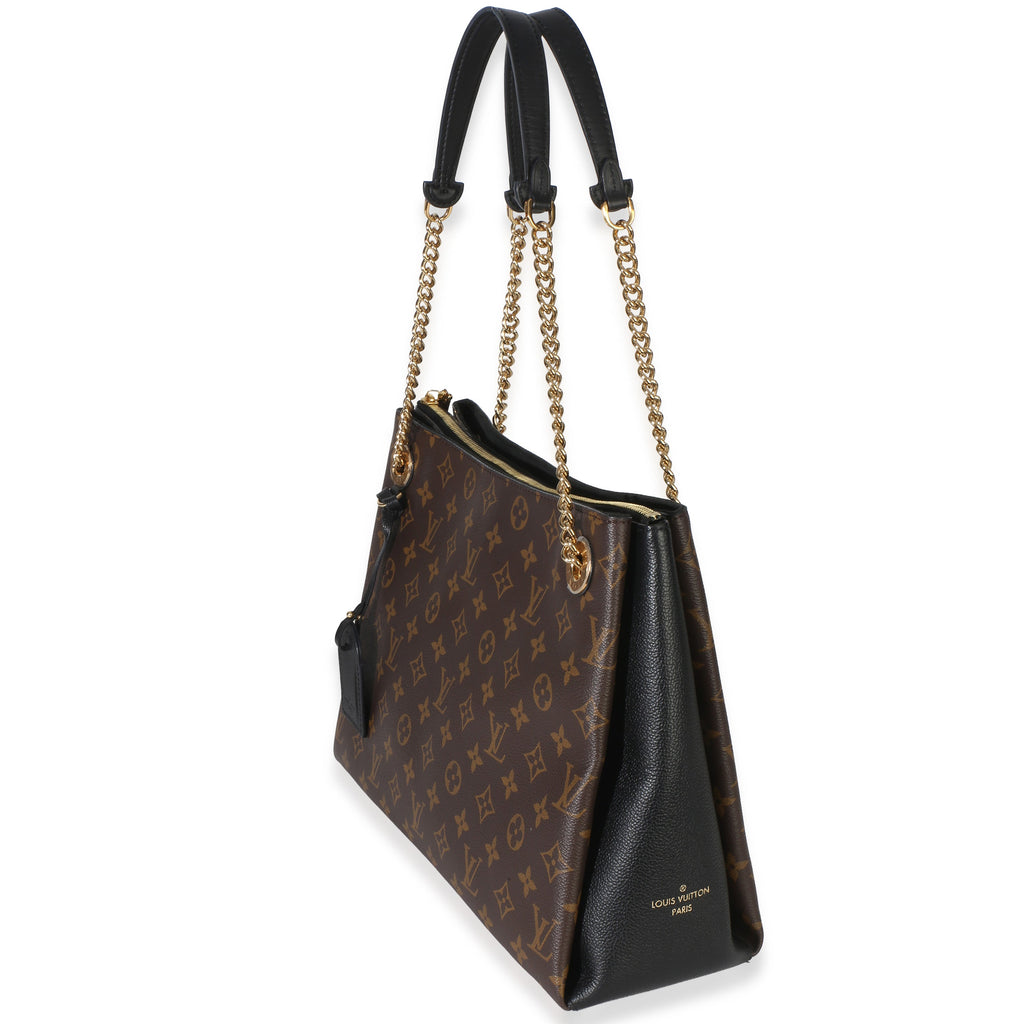Black Monogram Canvas Surene MM