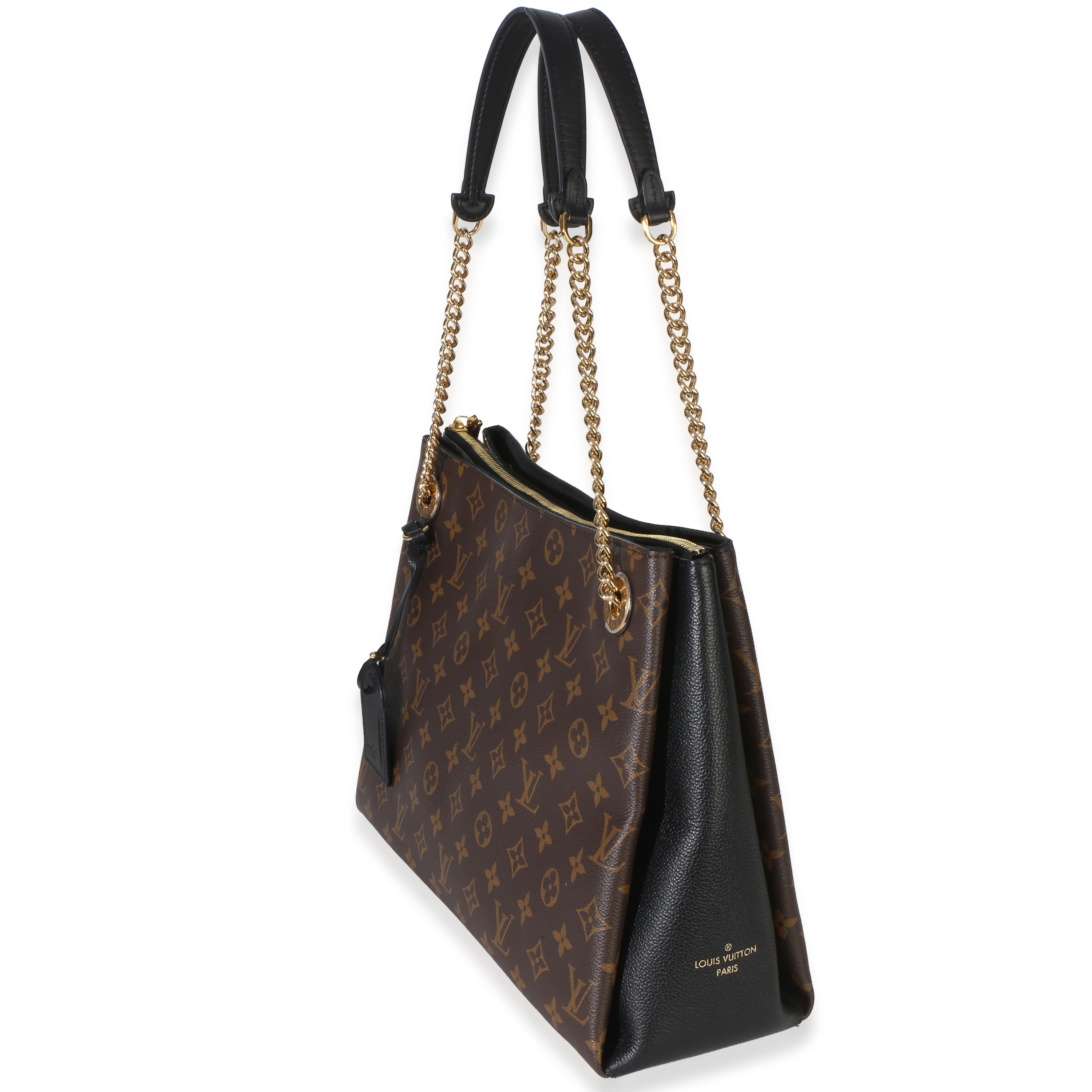 Black Monogram Canvas Surene MM