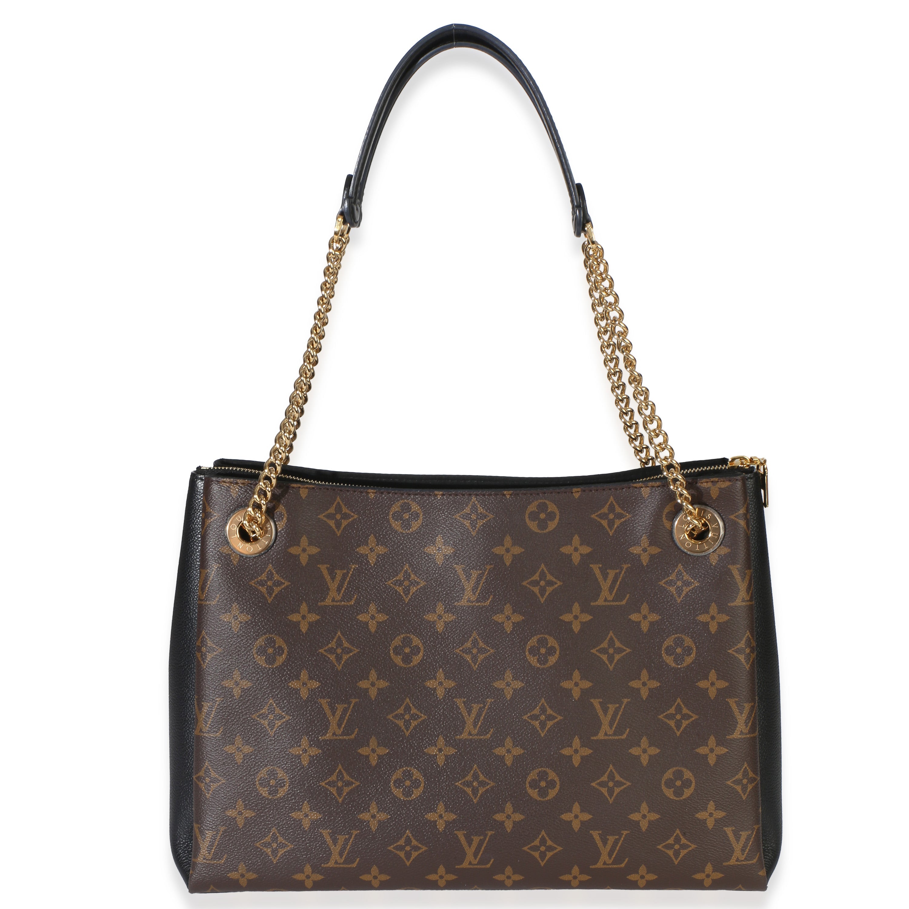 Black Monogram Canvas Surene MM