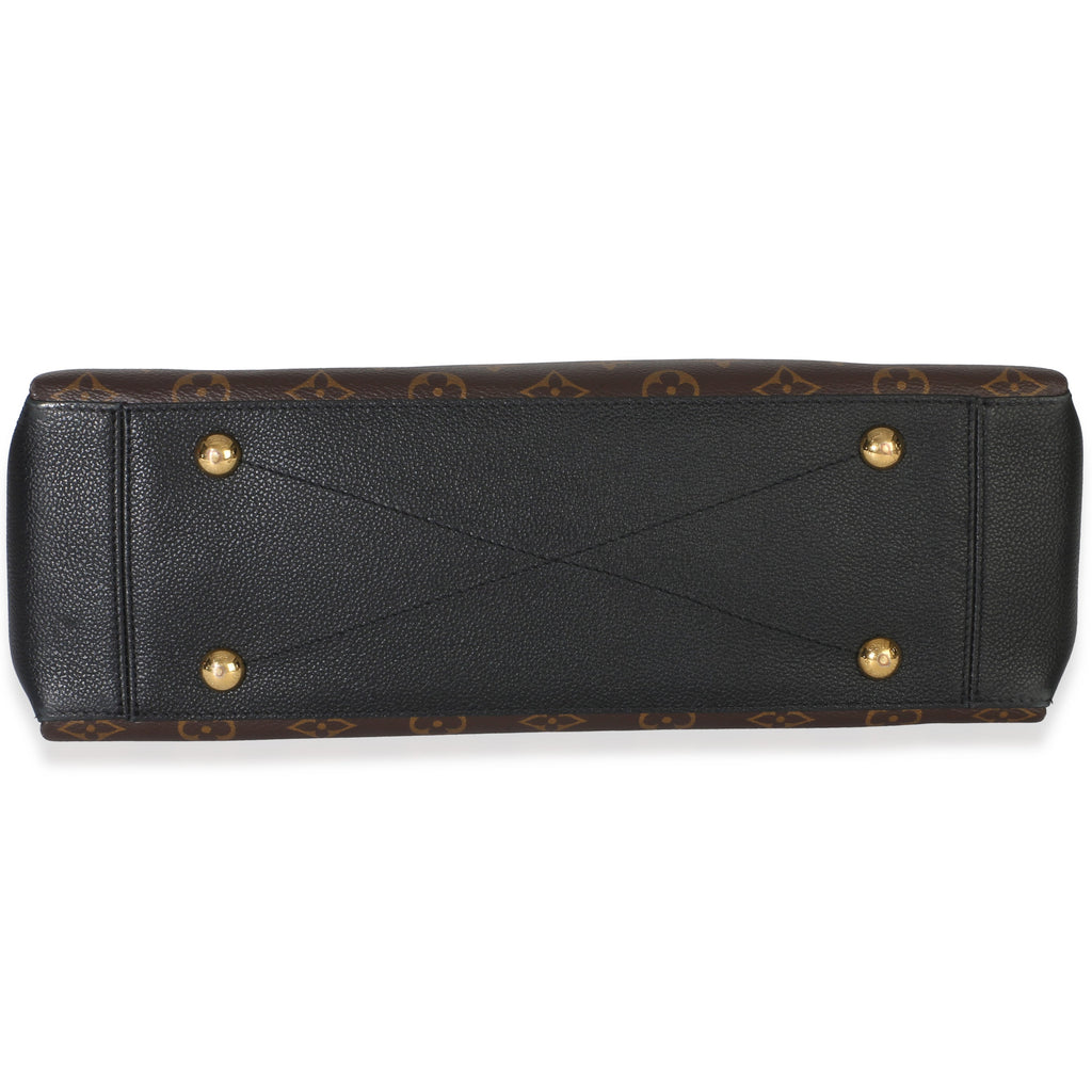 Black Monogram Canvas Surene MM