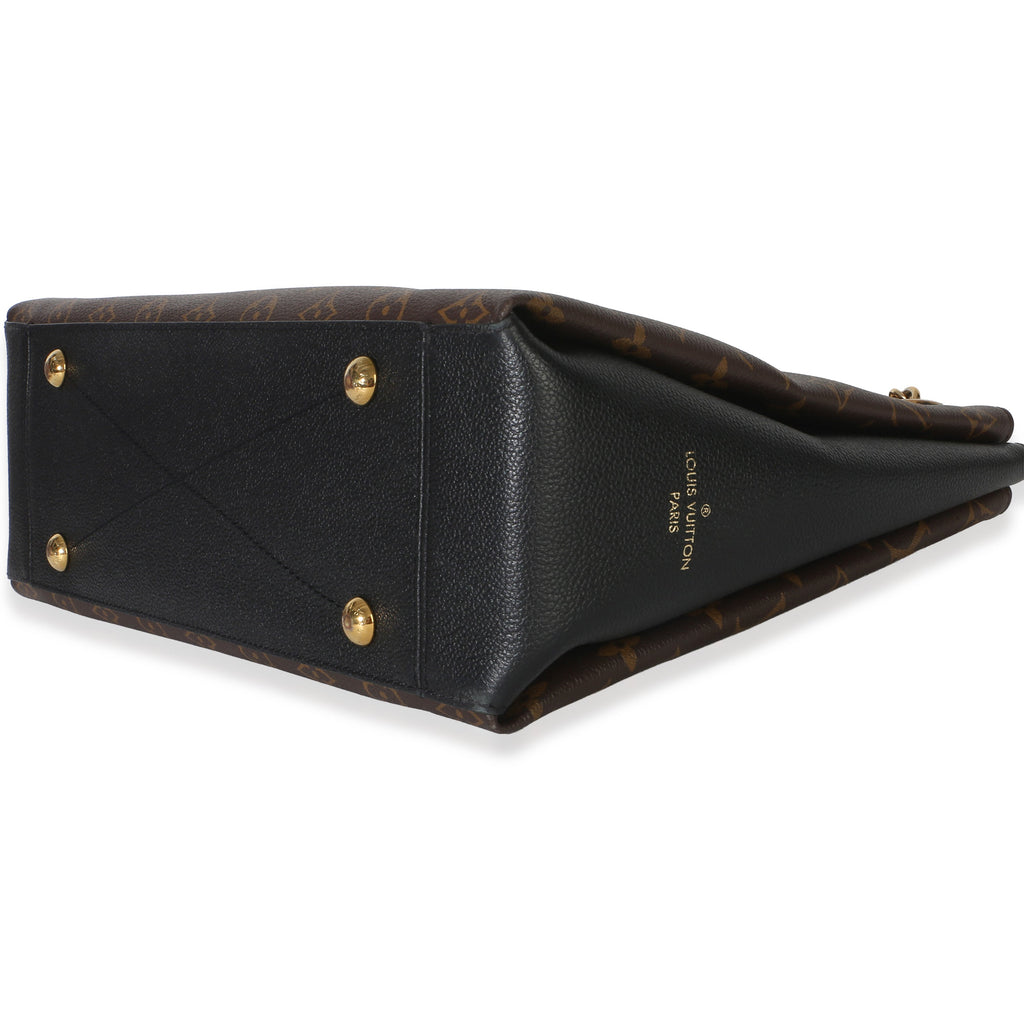 Black Monogram Canvas Surene MM
