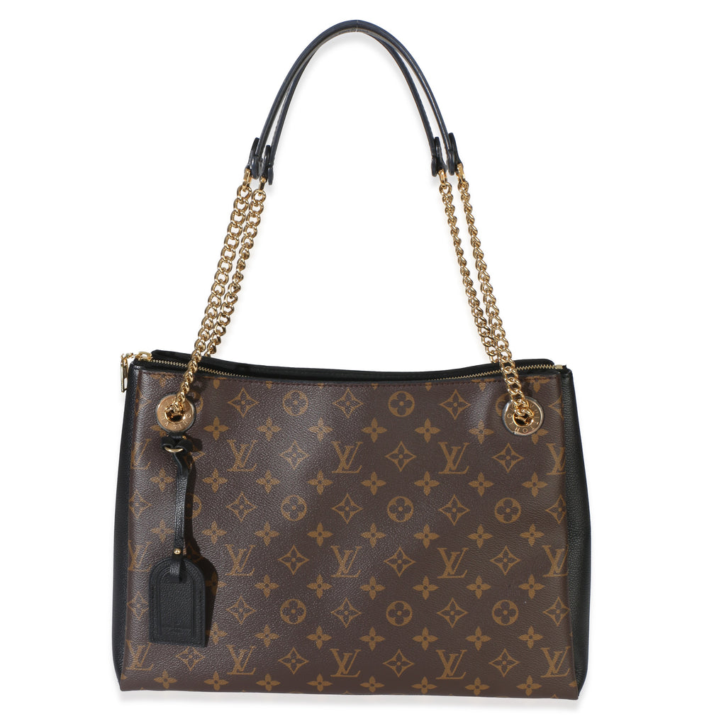 Black Monogram Canvas Surene MM