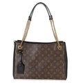 Black Monogram Canvas Surene MM