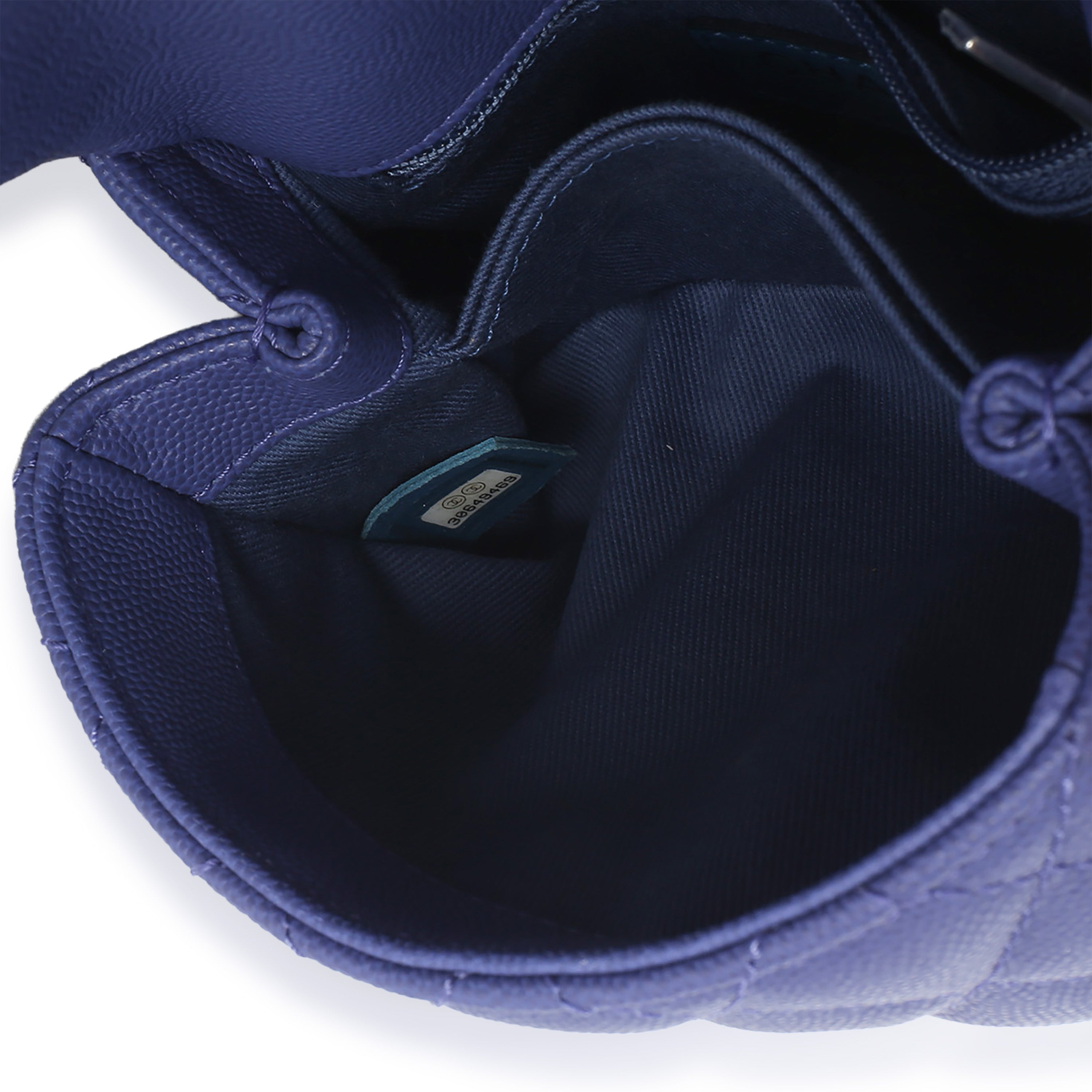 Purple Quilted Incognito Mini Coco Top Handle Flap Bag