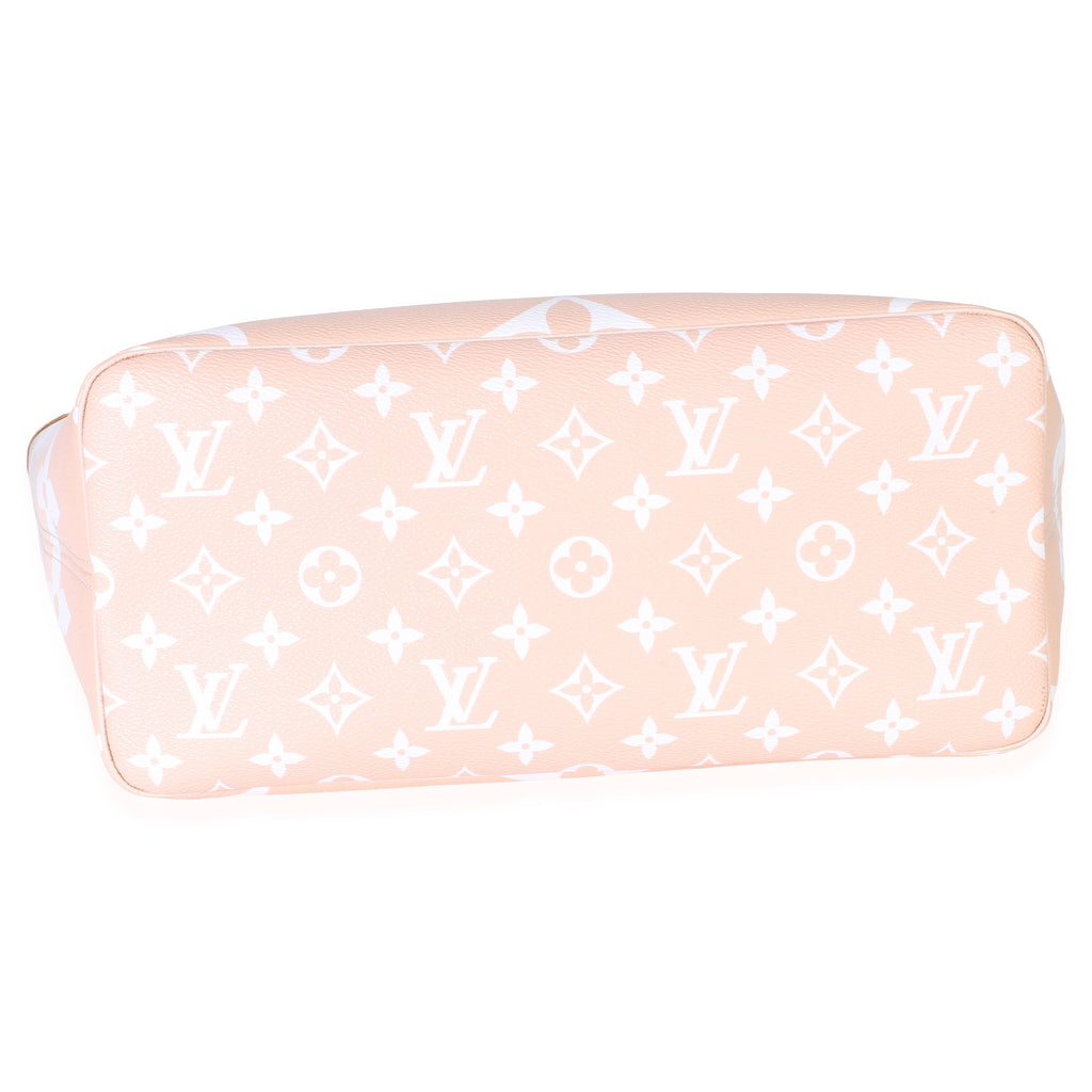 Brume Monogram Giant By The Pool Canvas Neverfull MM