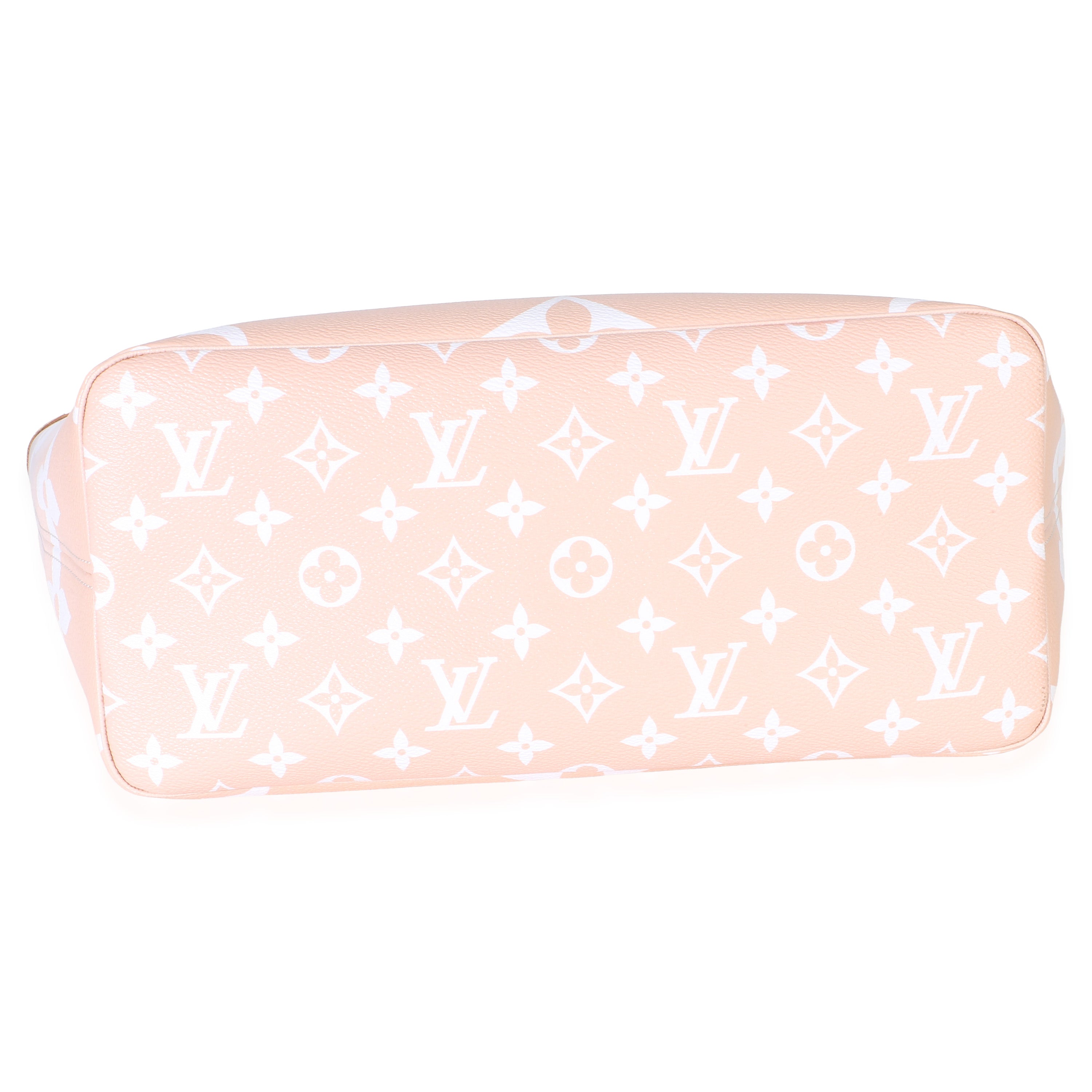 Brume Monogram Giant By The Pool Canvas Neverfull MM