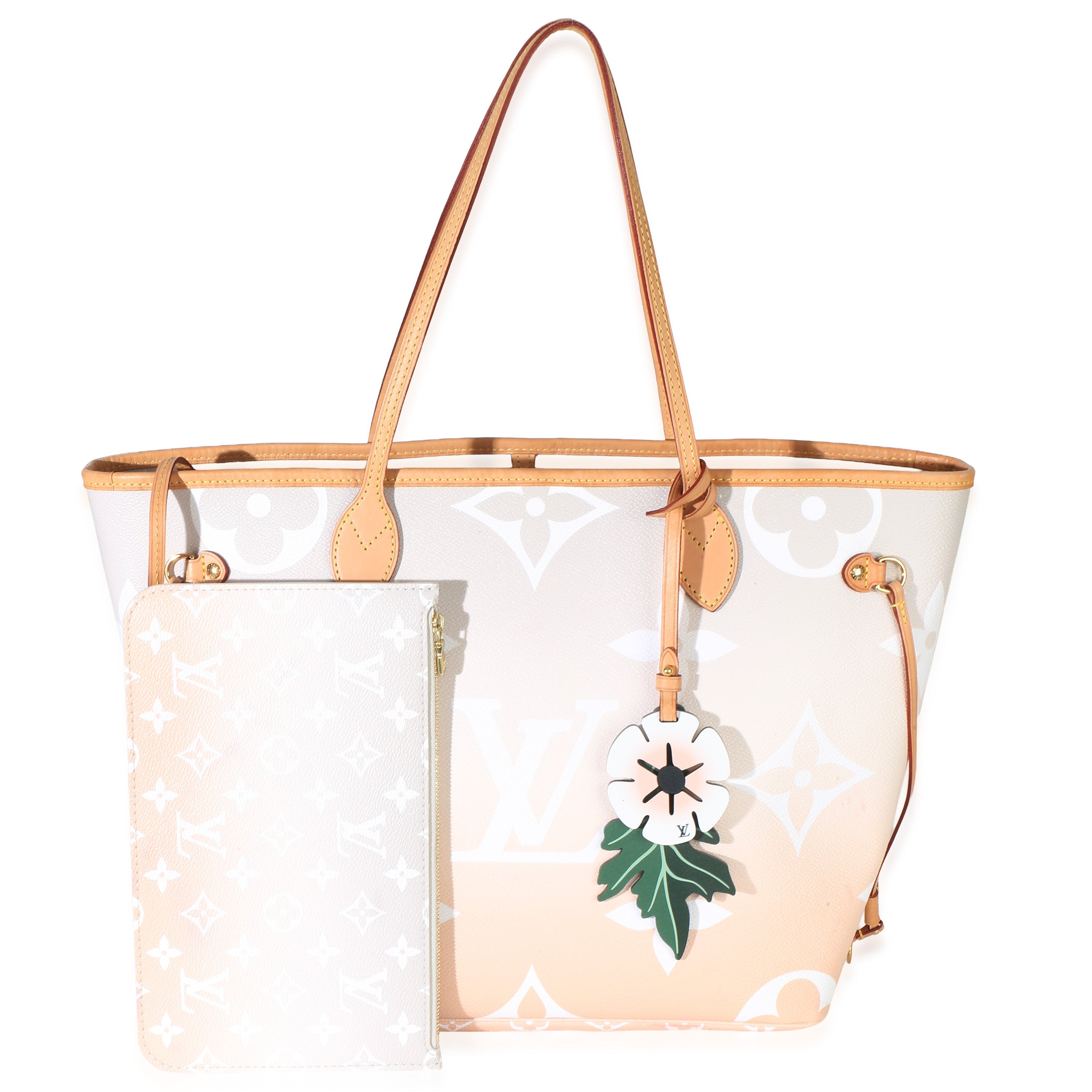 Brume Monogram Giant By The Pool Canvas Neverfull MM