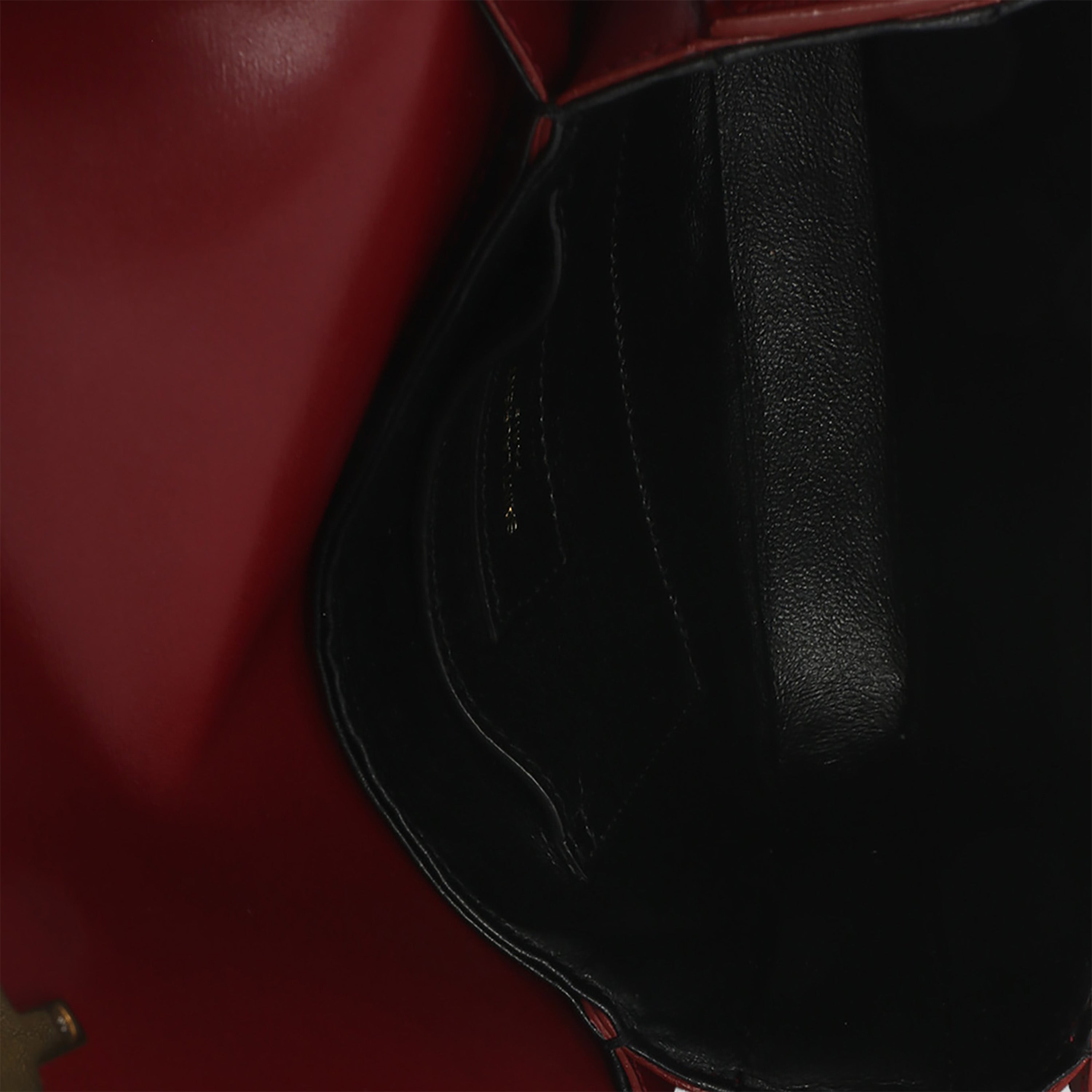 Red Smooth Calfskin Monogram Small Solferino Satchel